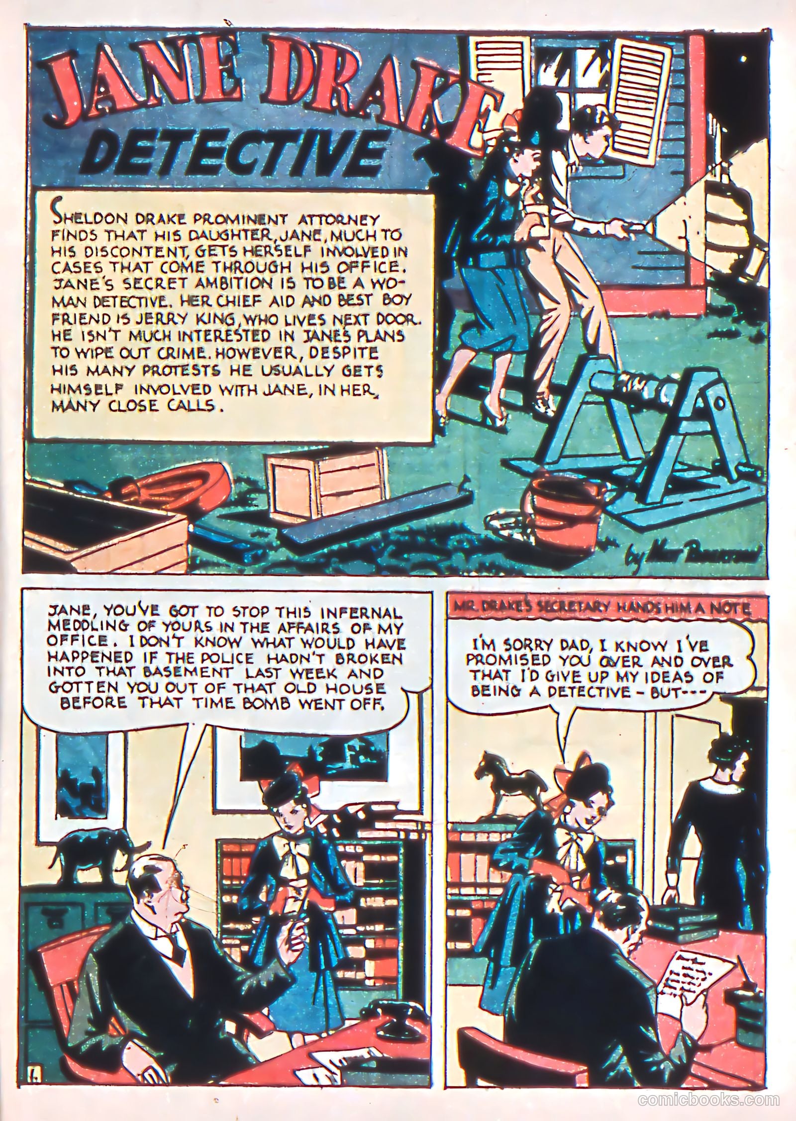 Crash Comics #1 (1948, Rayburn Productions) — page 49 of 68