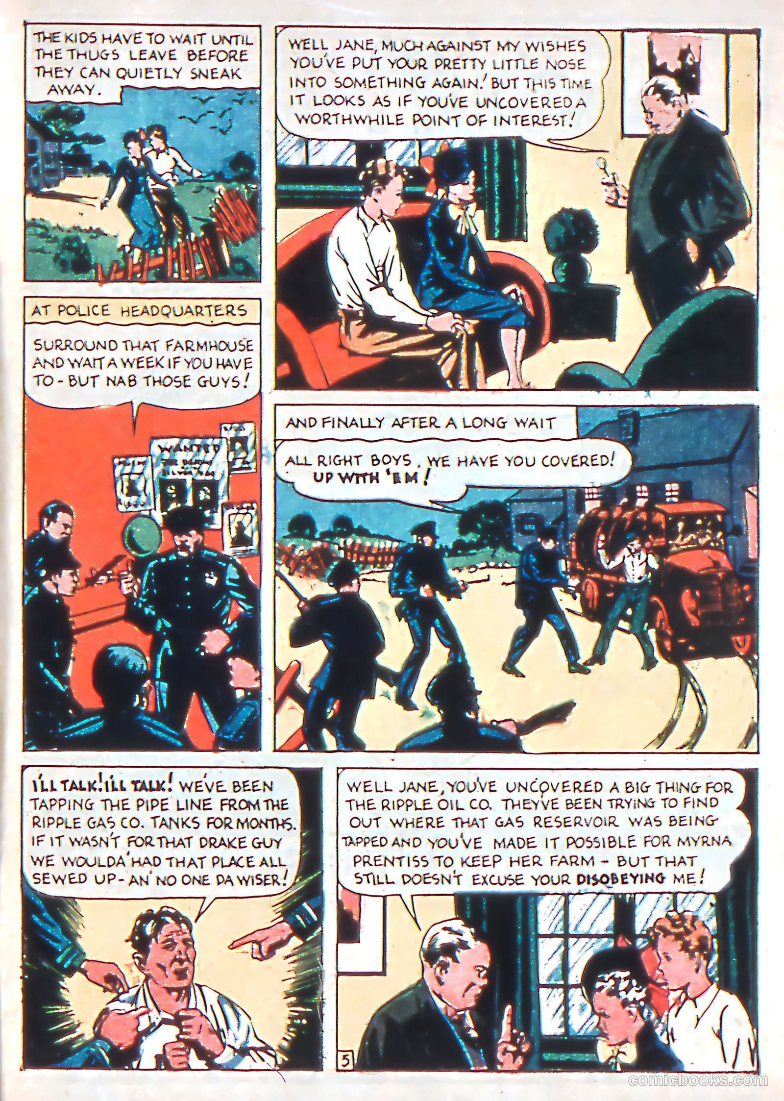 Crash Comics #1 (1948, Rayburn Productions) — page 53 of 68
