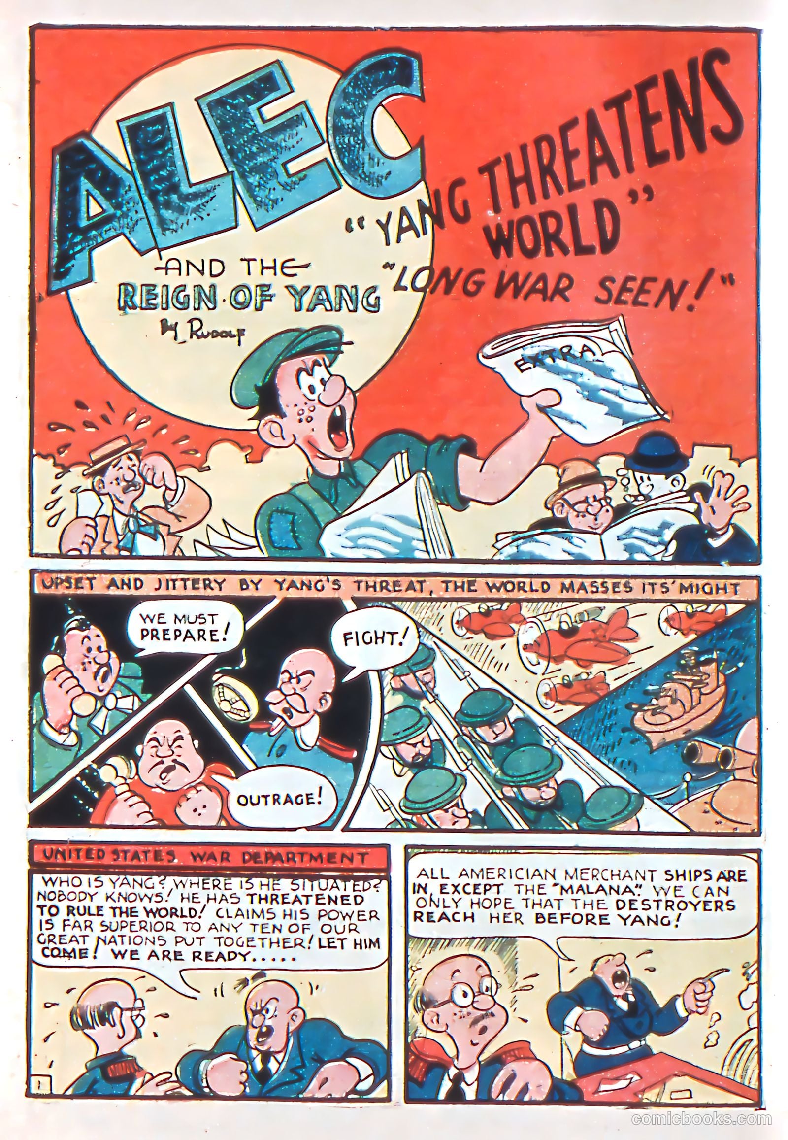 Crash Comics #1 (1948, Rayburn Productions) — page 54 of 68