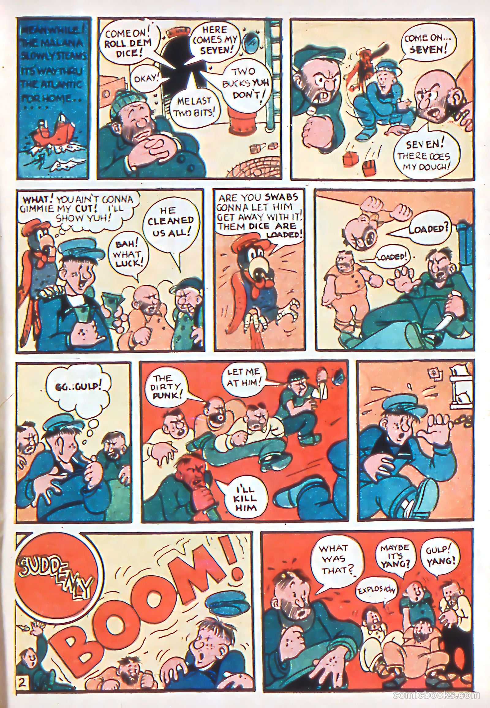 Crash Comics #1 (1948, Rayburn Productions) — page 55 of 68