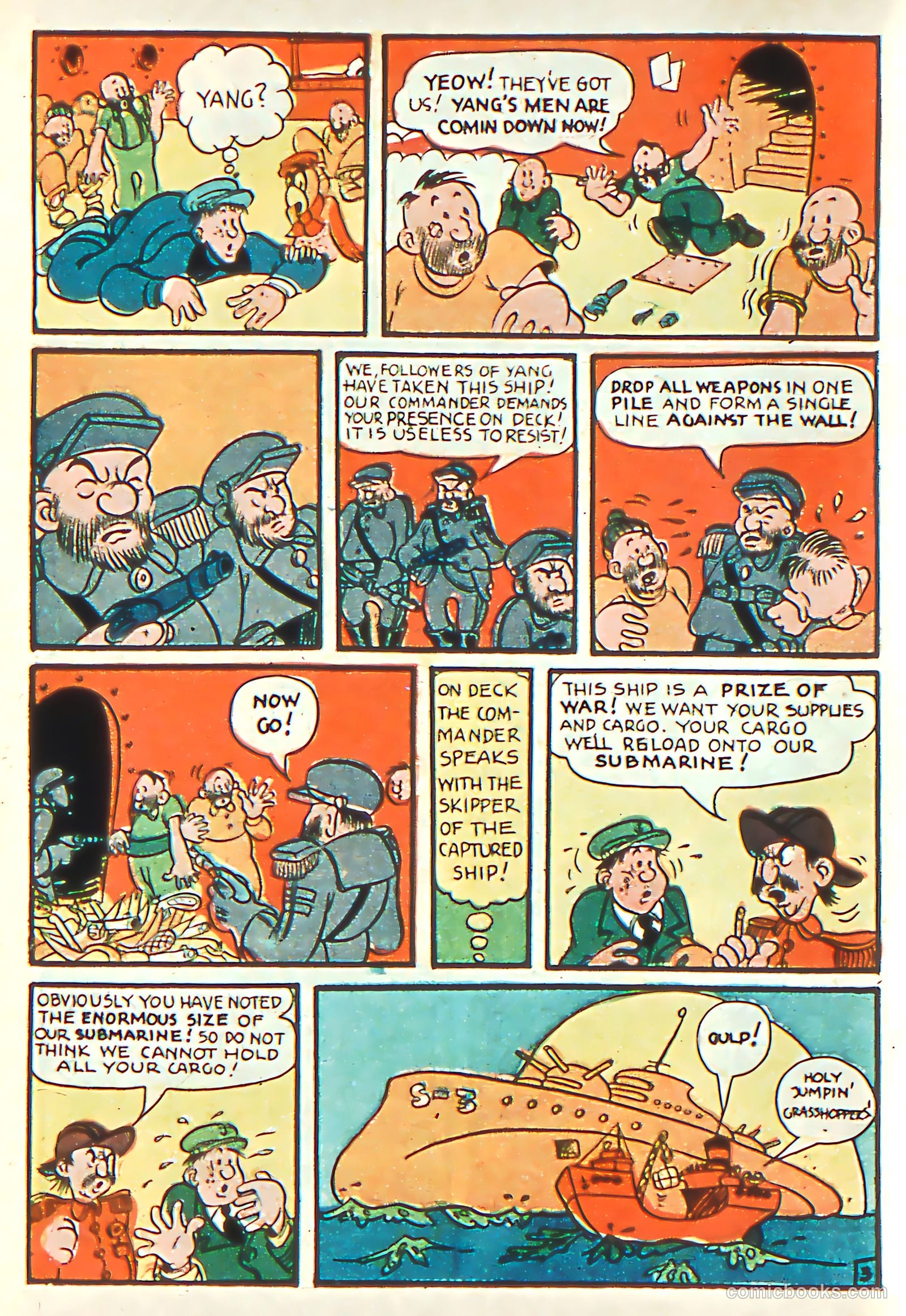 Crash Comics #1 (1948, Rayburn Productions) — page 56 of 68