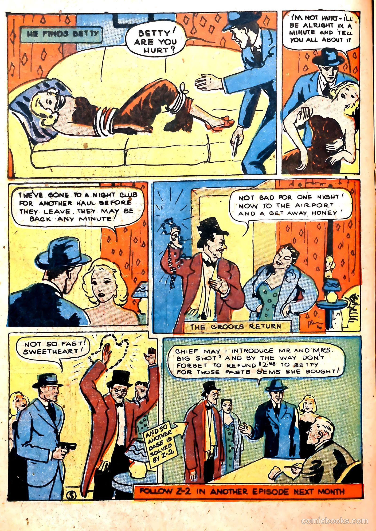 Crash Comics Adventures #2 (1940) — page 31 of 68