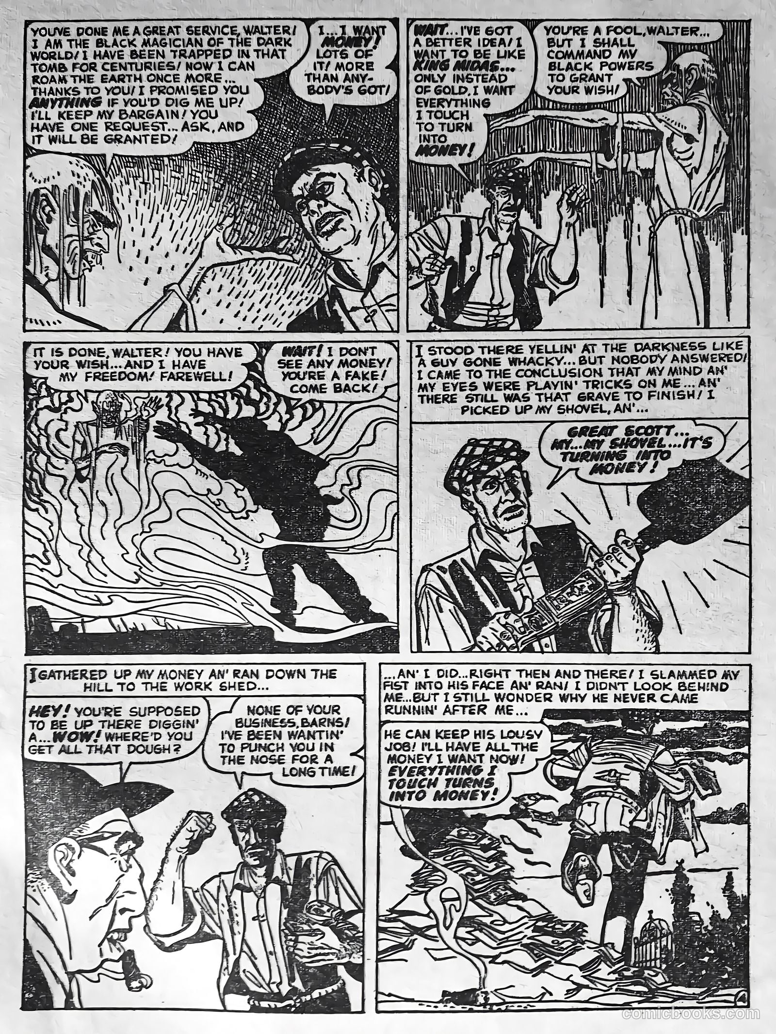 Creepy Worlds #102 — page 58