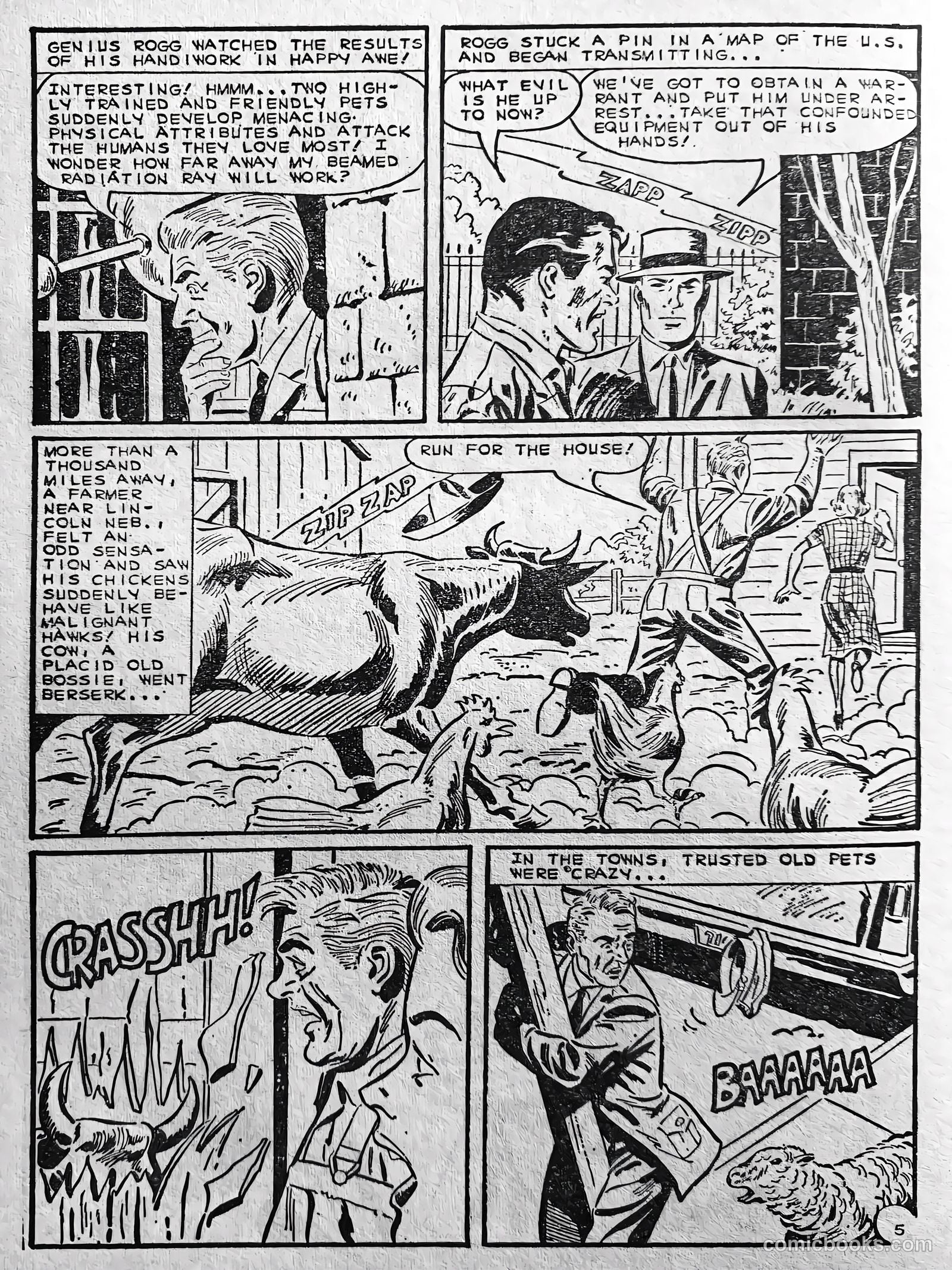 Creepy Worlds #118 (1971) — page 23 of 52