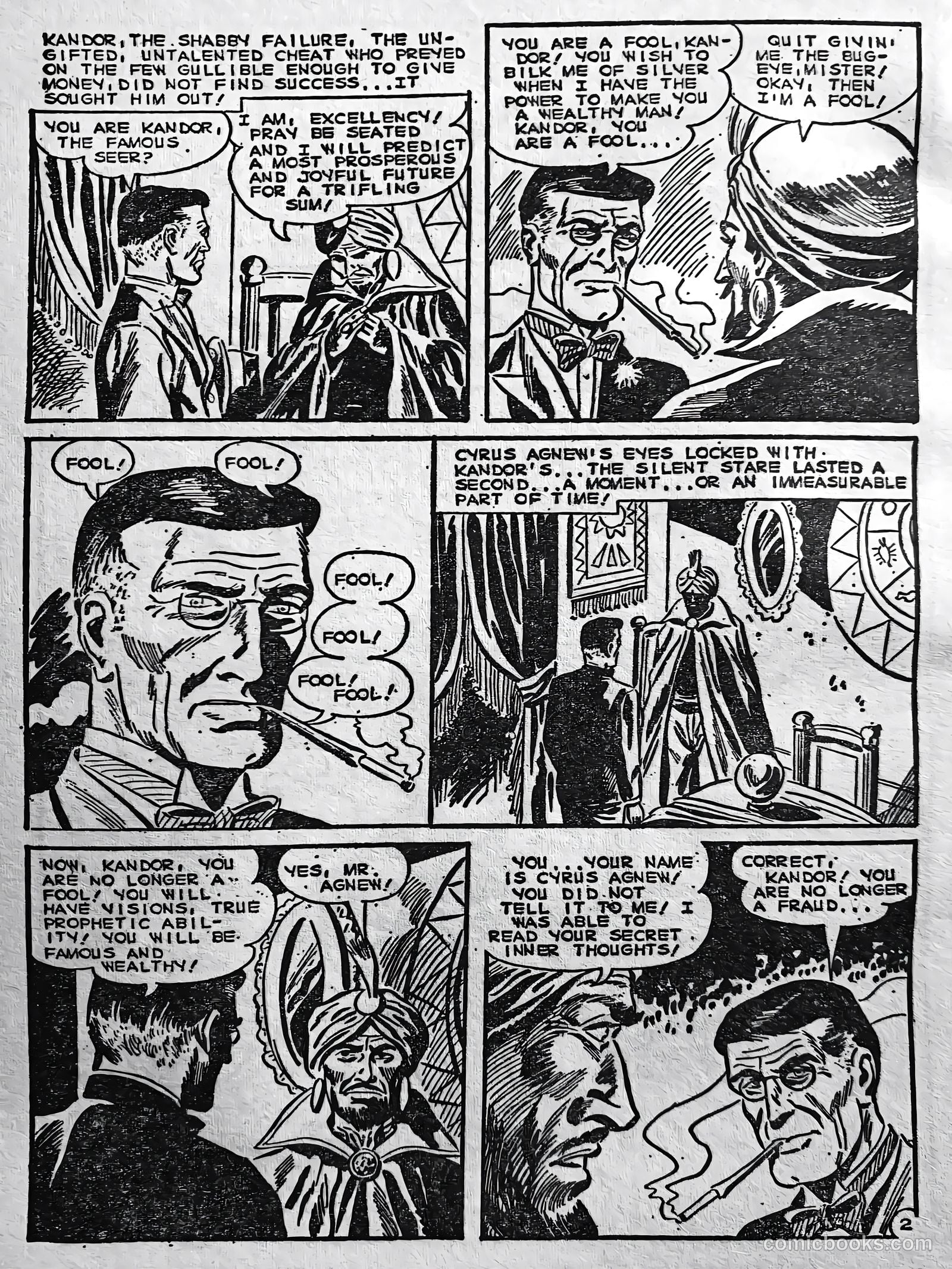Creepy Worlds #119 (1971) — page 3 of 38