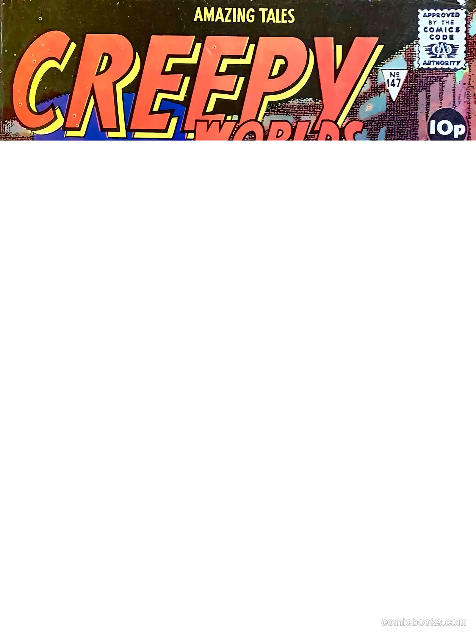 Creepy Worlds #147 cover
