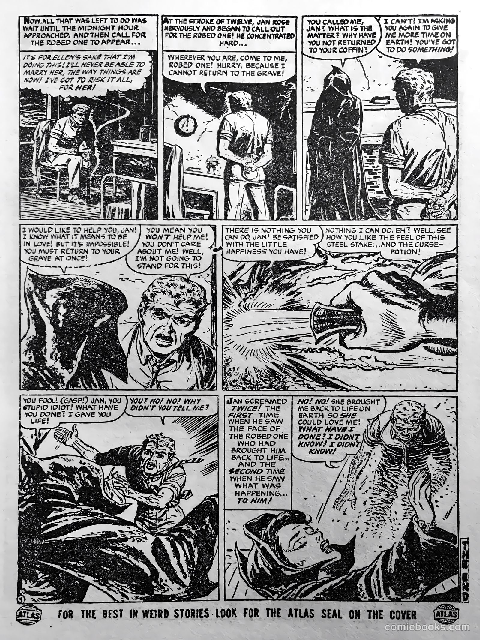 Creepy Worlds #4 — page 36