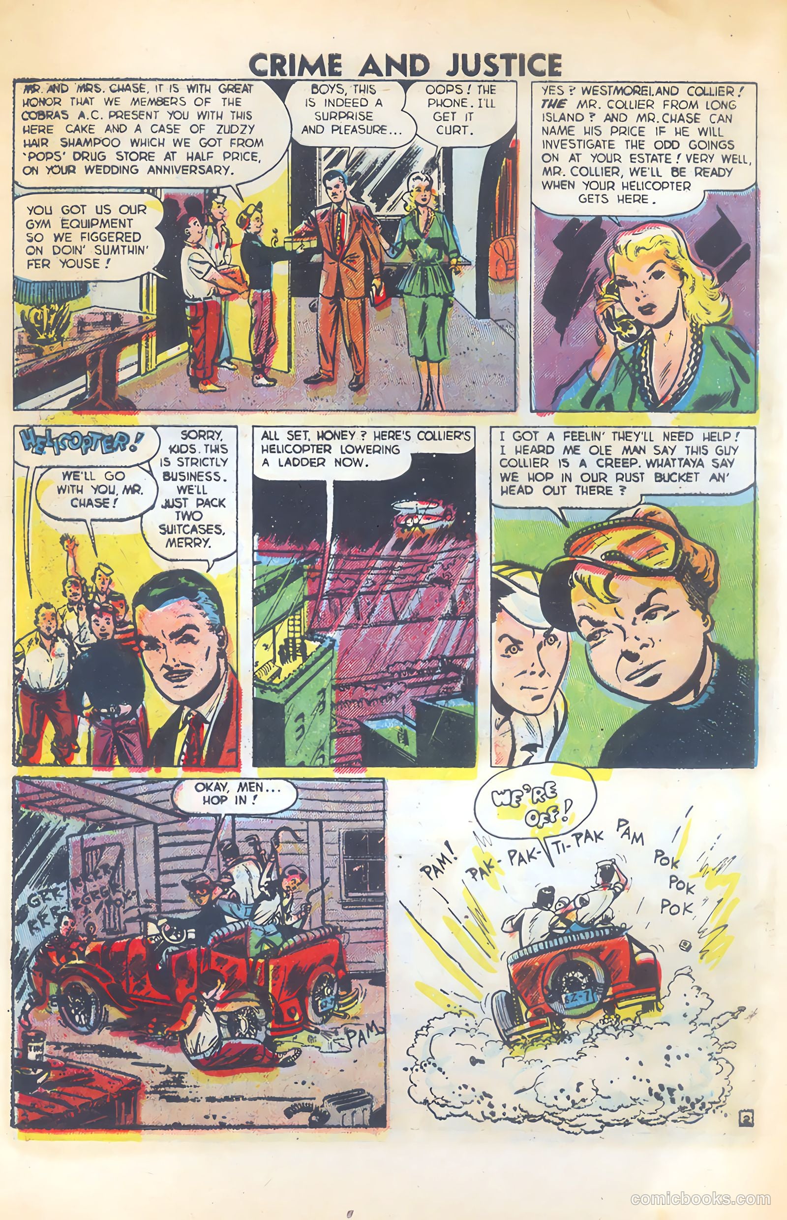 Crime and Justice #11 (1953) — page 4