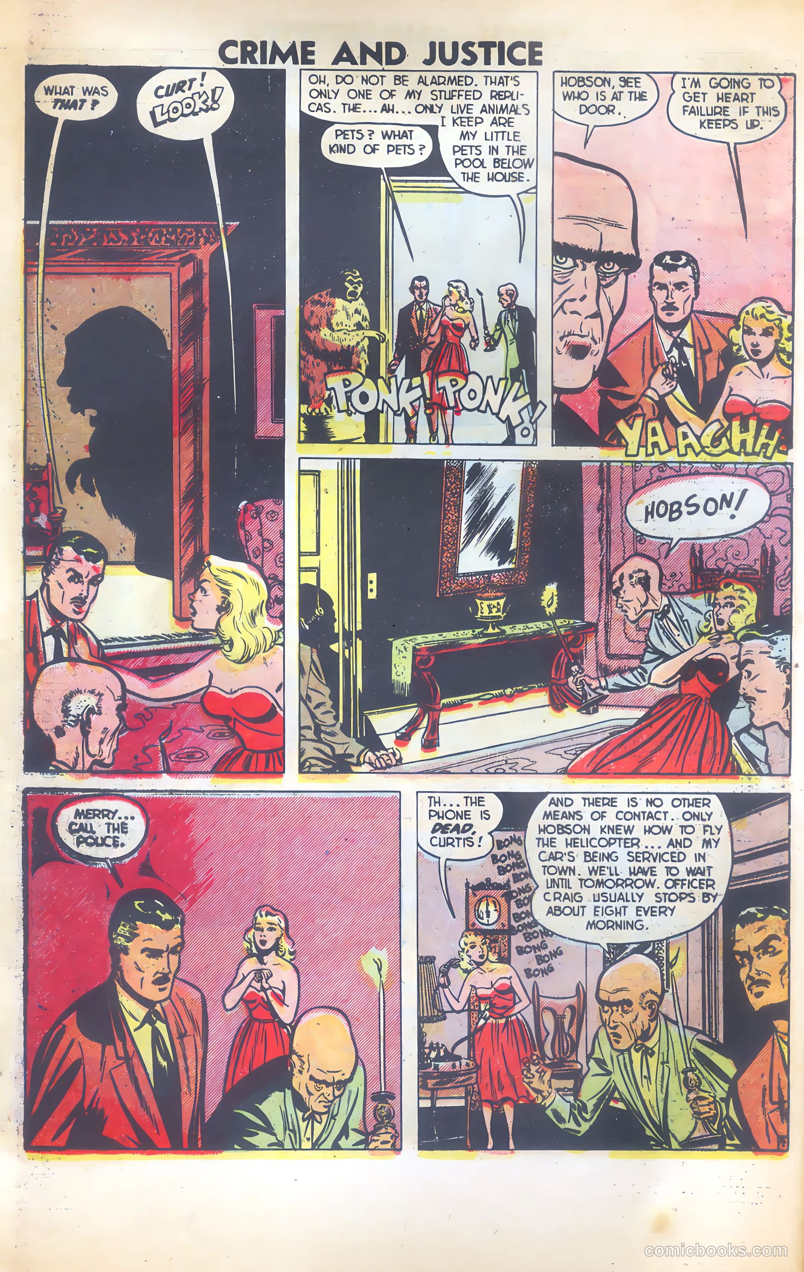Crime and Justice #11 (1953) — page 6
