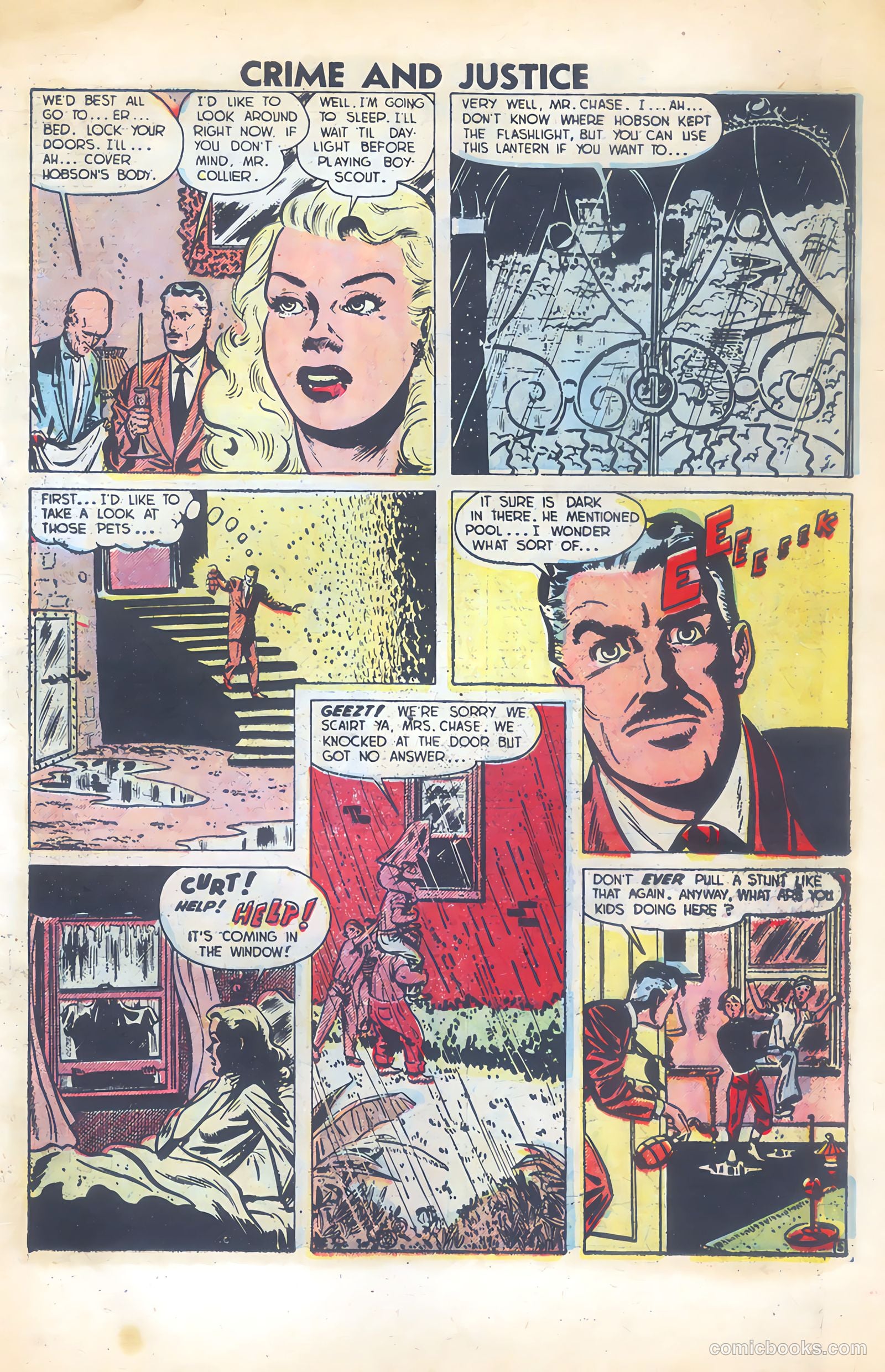 Crime and Justice #11 (1953) — page 7
