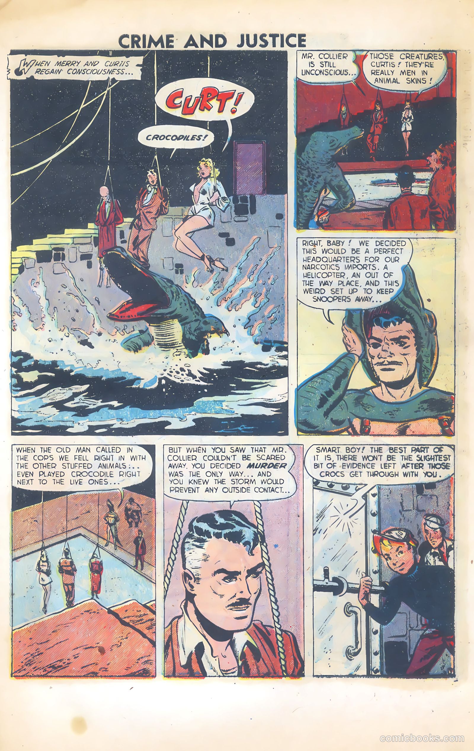 Crime and Justice #11 (1953) — page 9