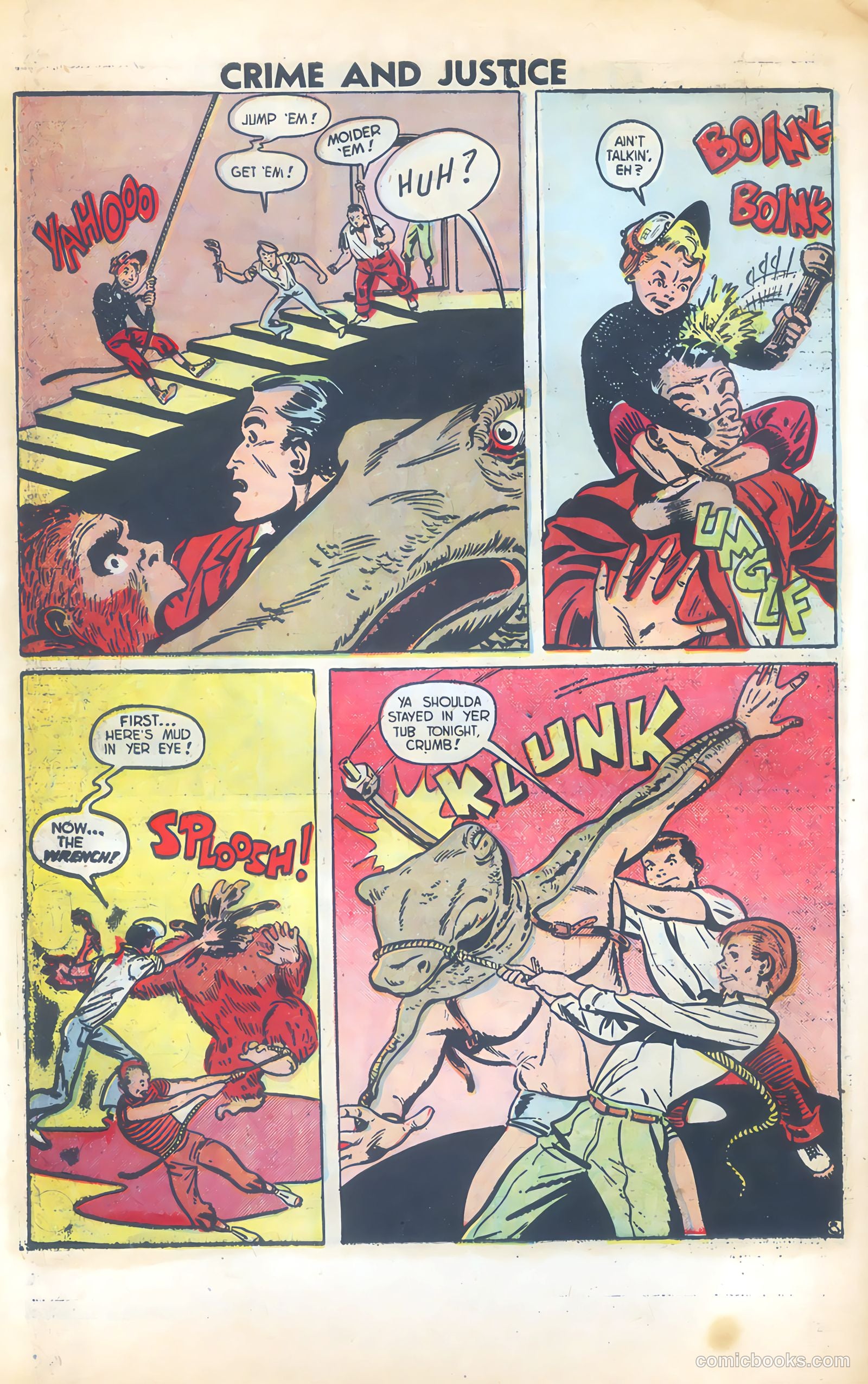 Crime and Justice #11 (1953) — page 10