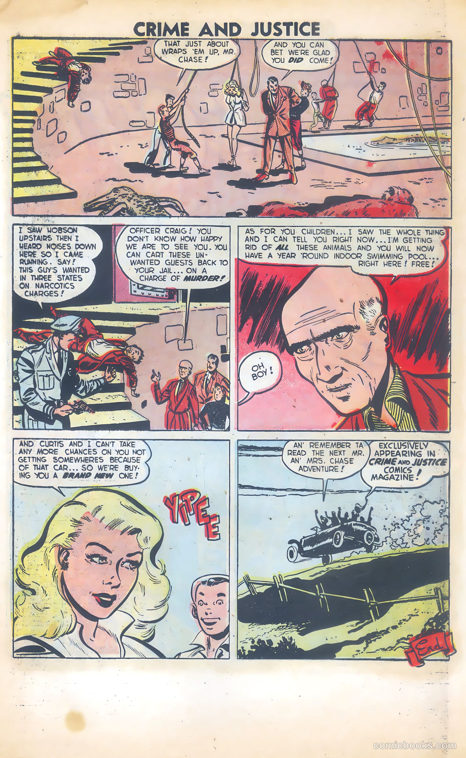Crime and Justice #11 (1953) — page 11