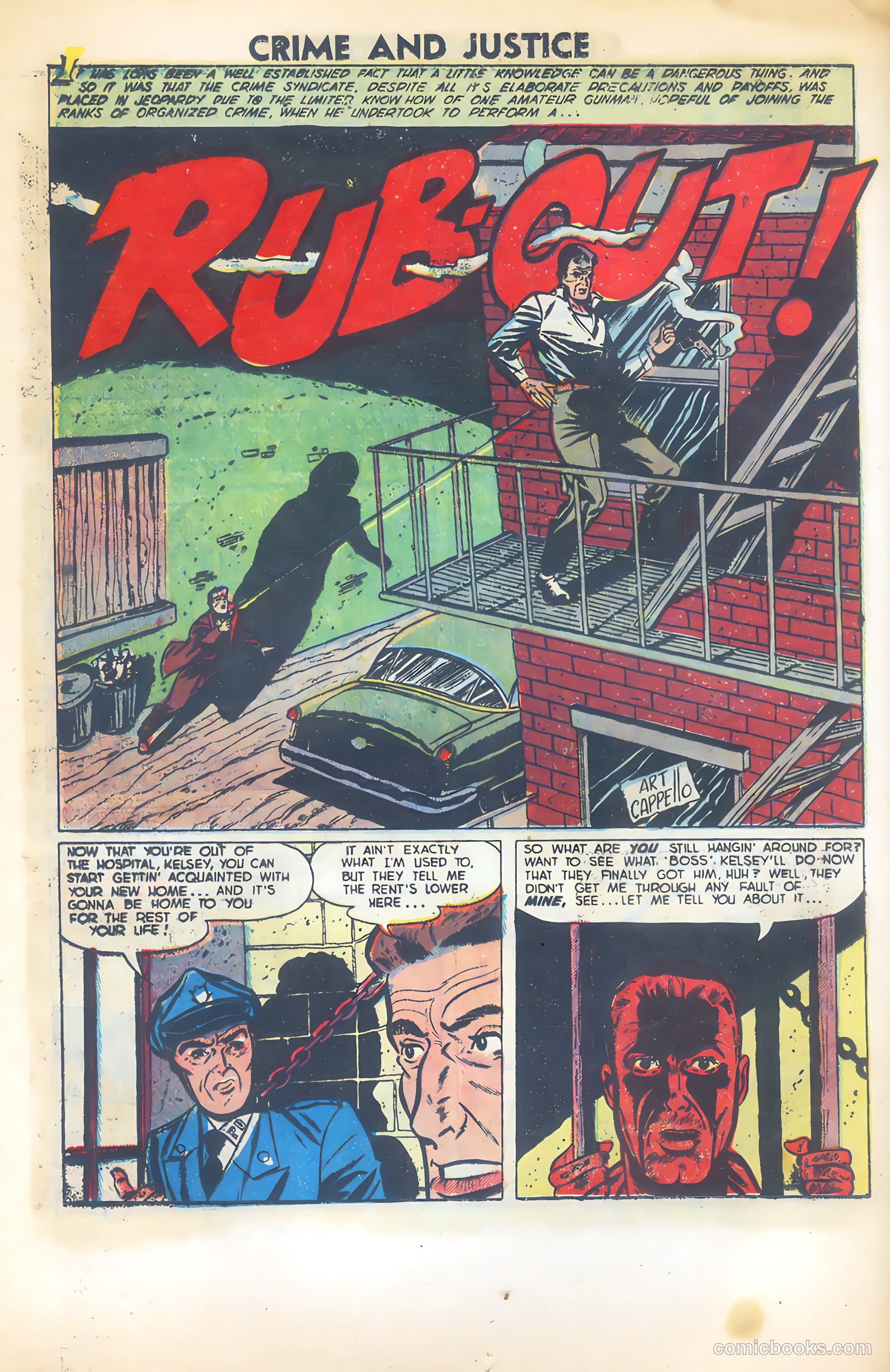 Crime and Justice #11 (1953) — page 12