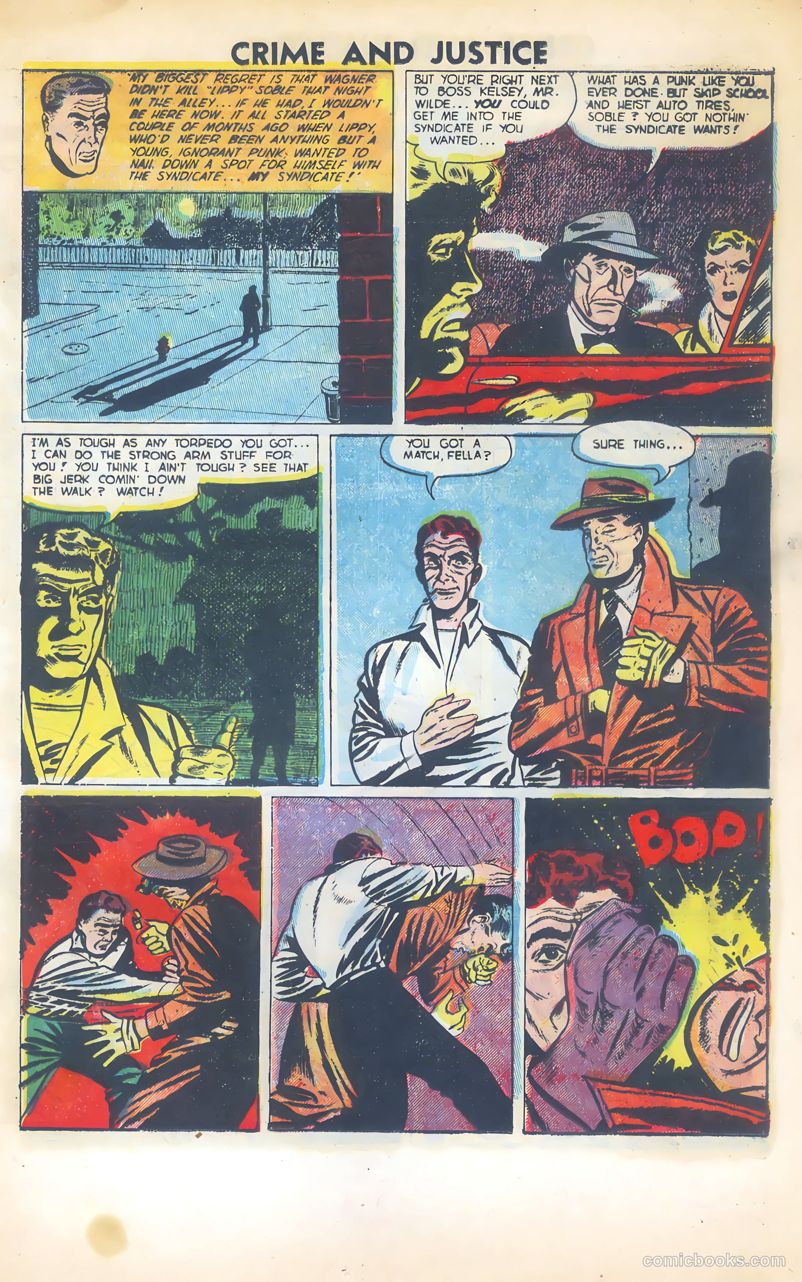 Crime and Justice #11 (1953) — page 13