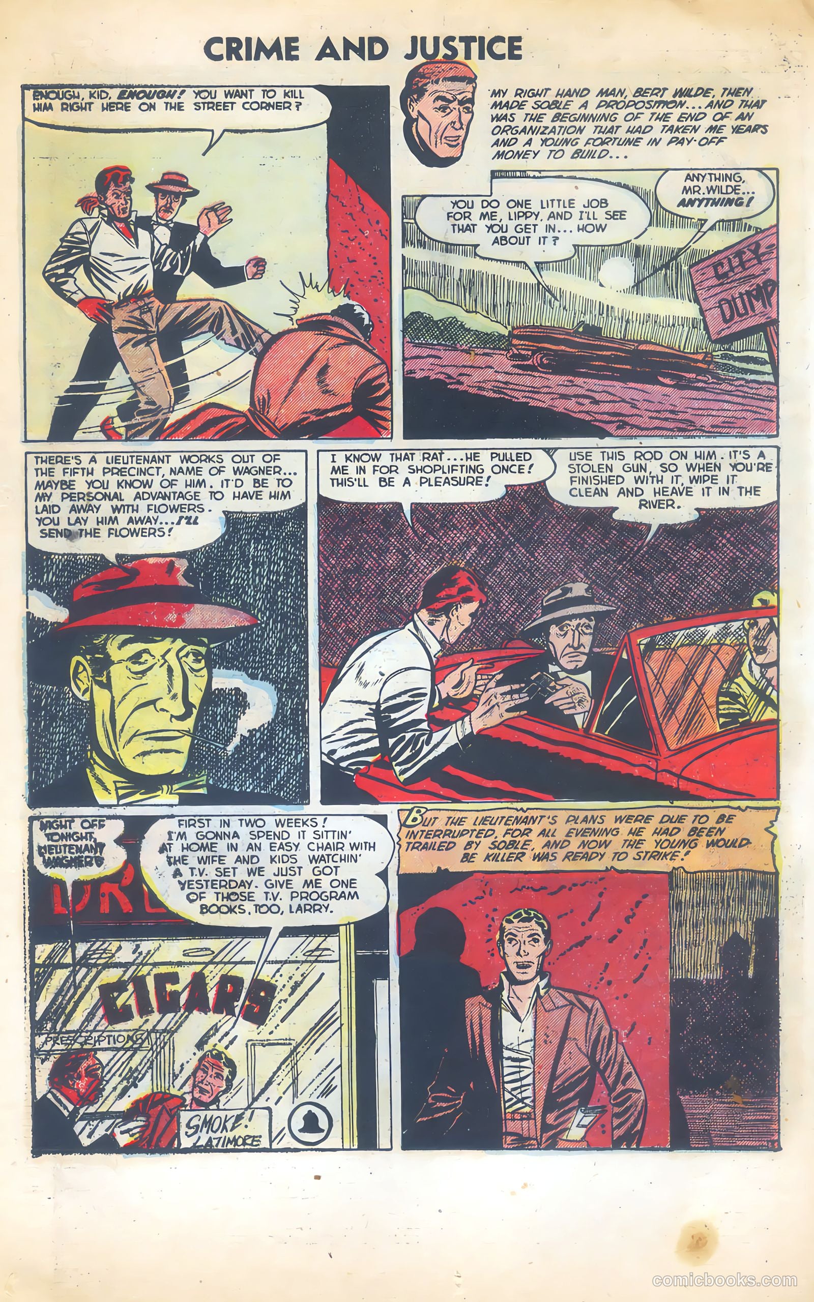 Crime and Justice #11 (1953) — page 14