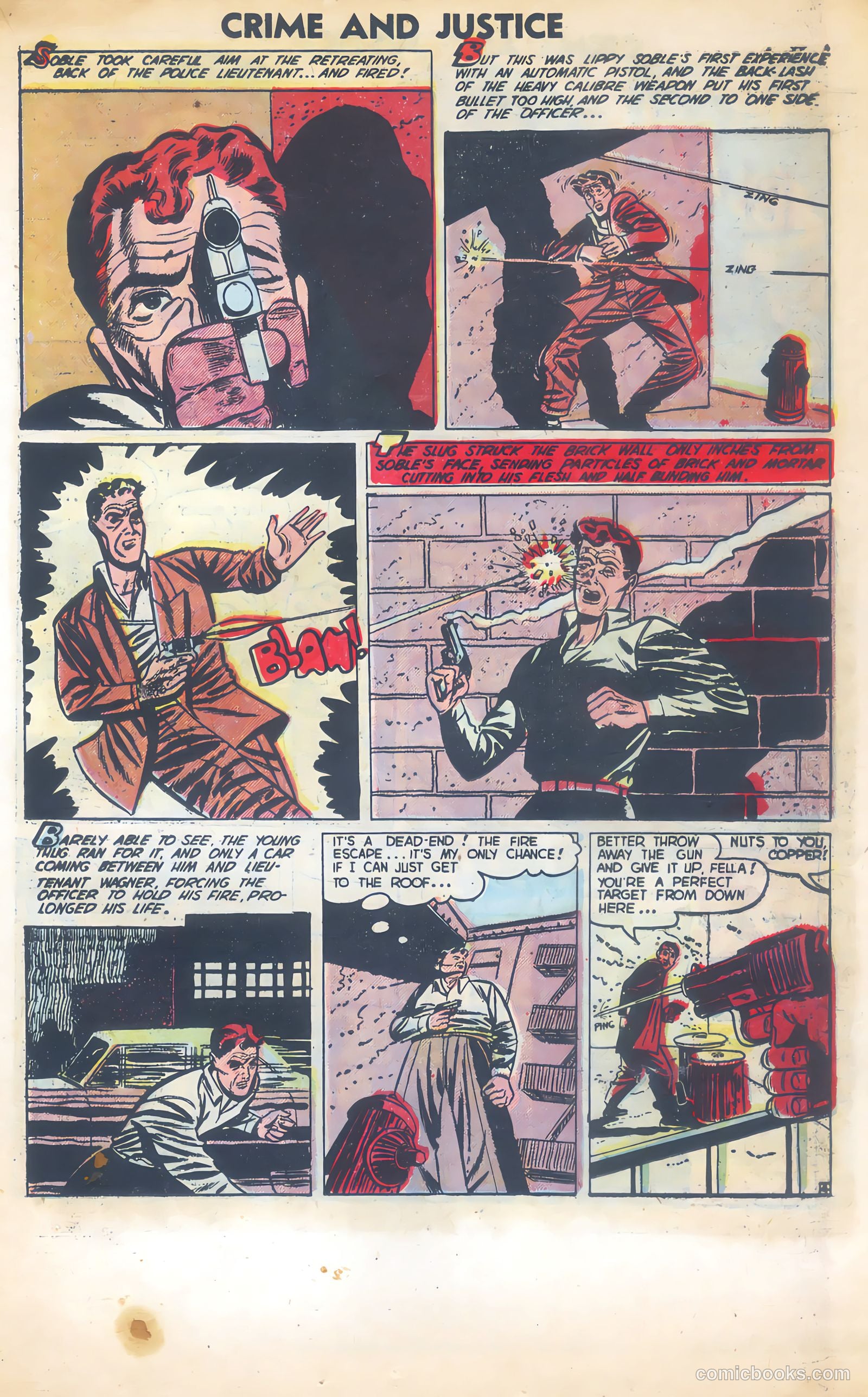 Crime and Justice #11 (1953) — page 15