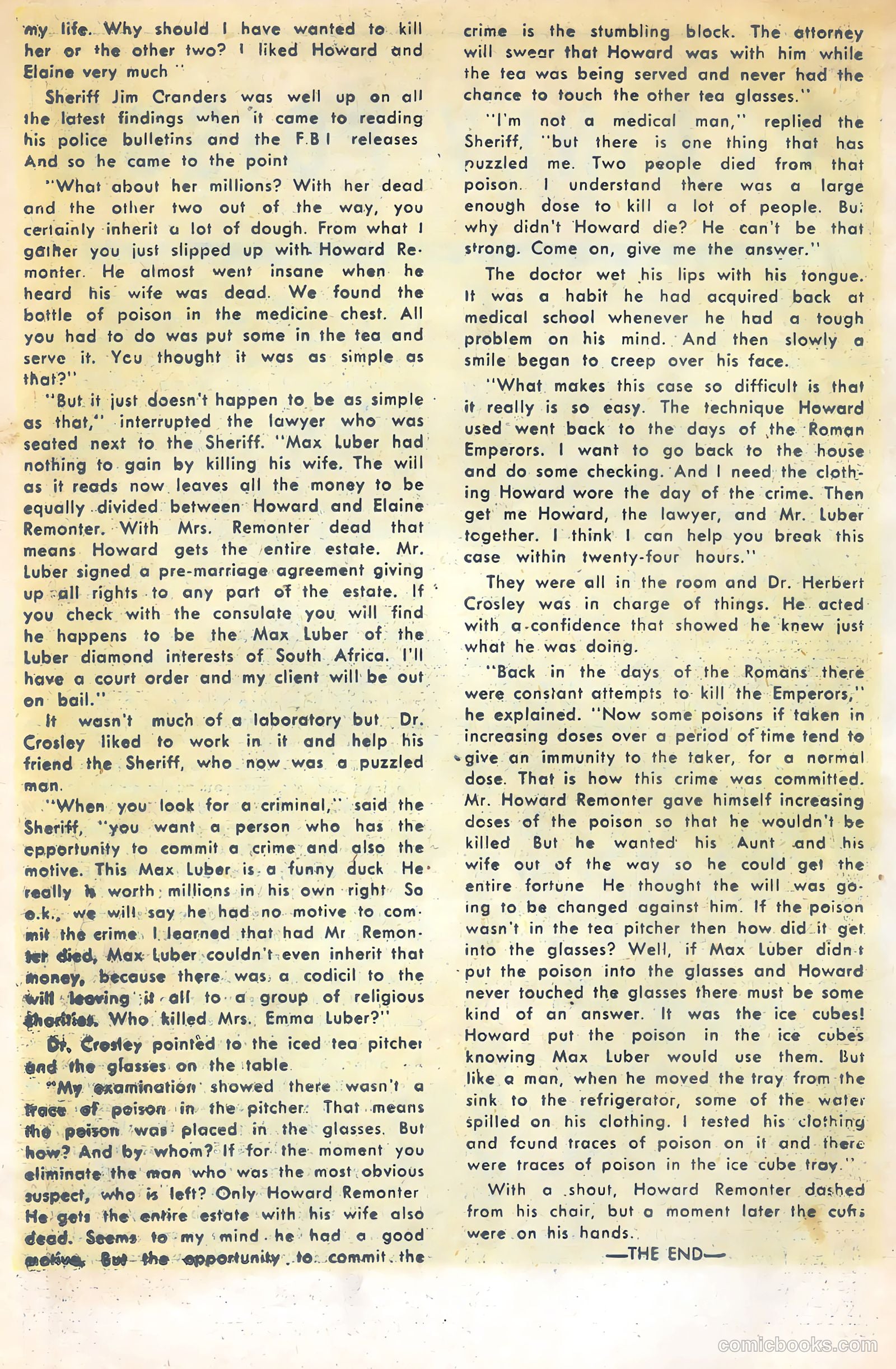 Crime and Justice #11 (1953) — page 18
