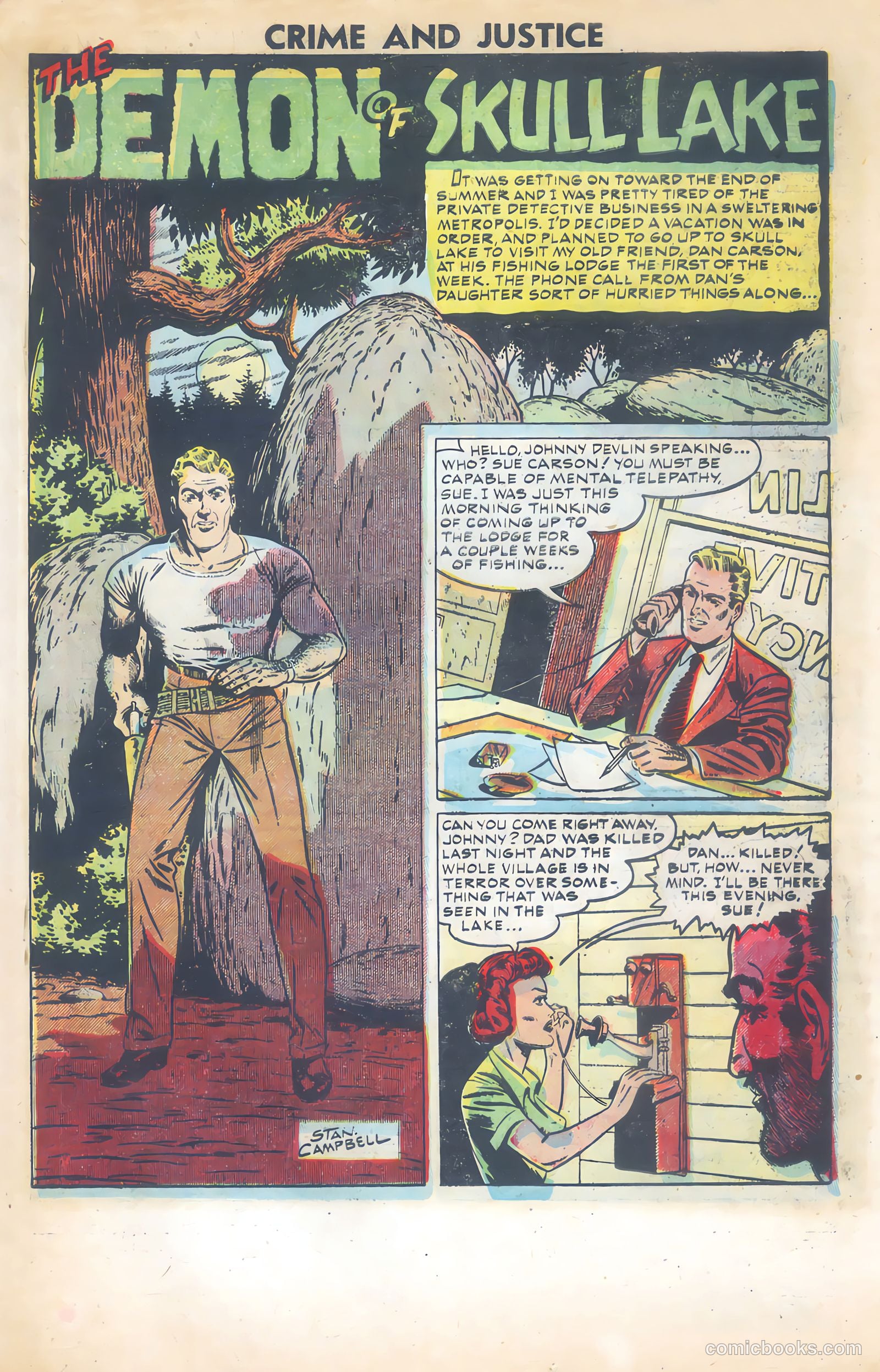 Crime and Justice #11 (1953) — page 19