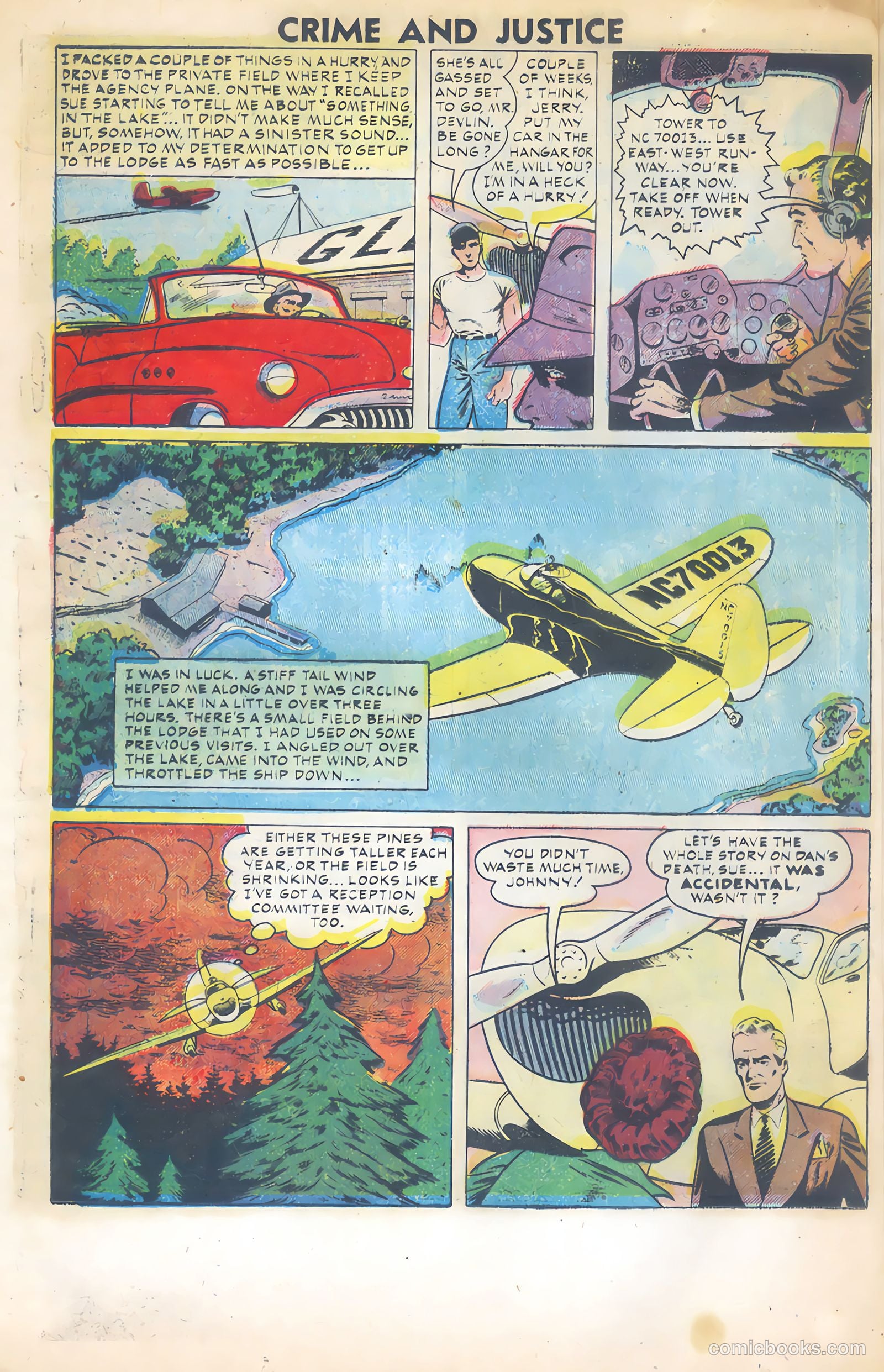 Crime and Justice #11 (1953) — page 20