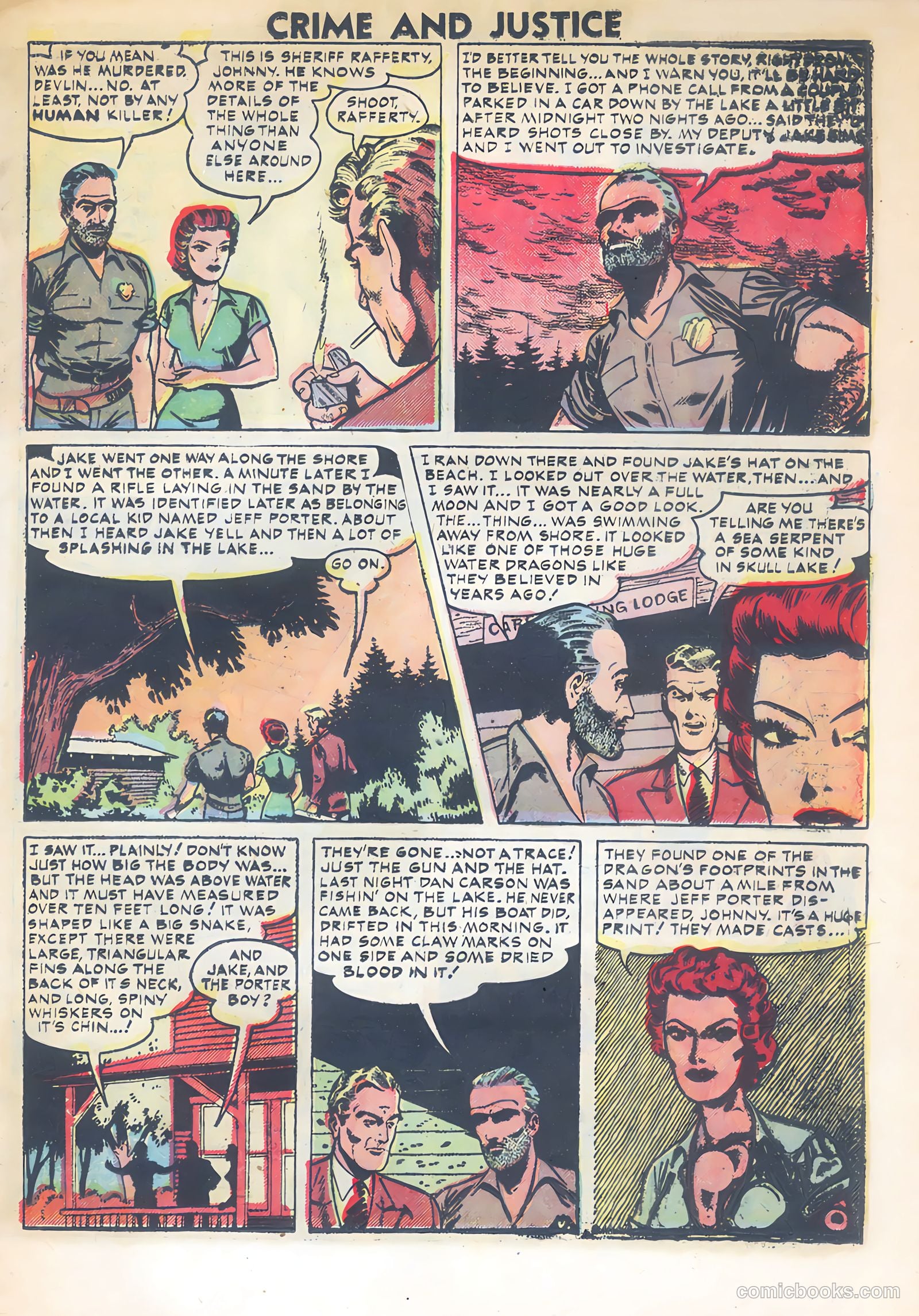 Crime and Justice #11 (1953) — page 21