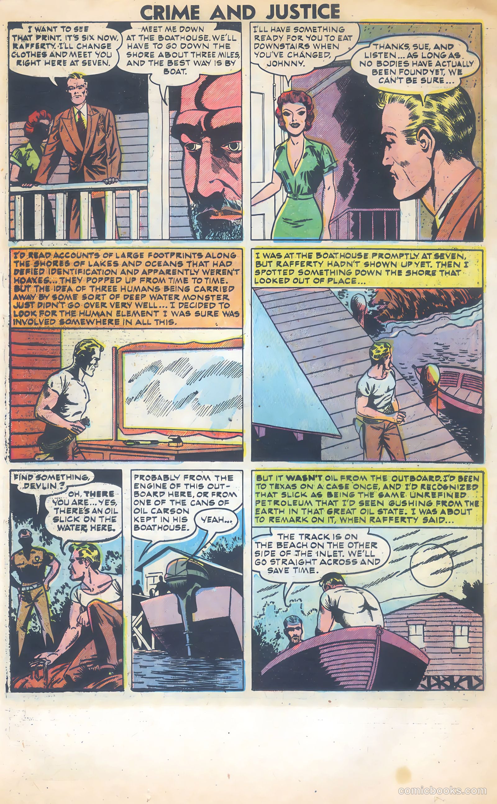 Crime and Justice #11 (1953) — page 22