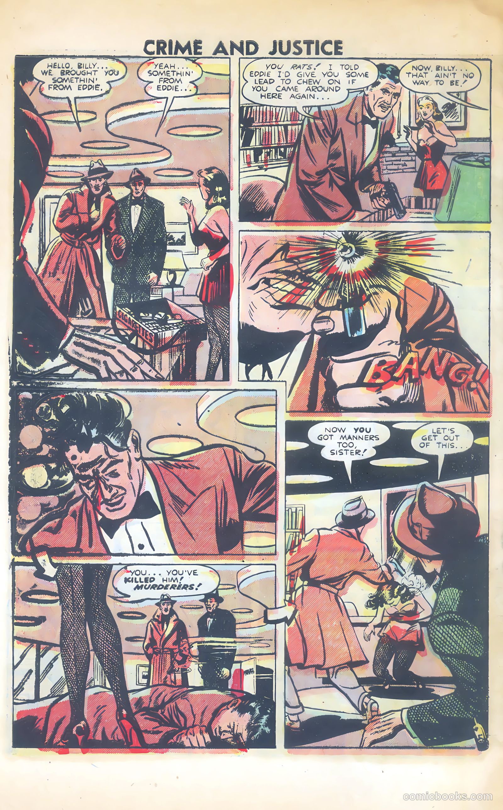 Crime and Justice #11 (1953) — page 32