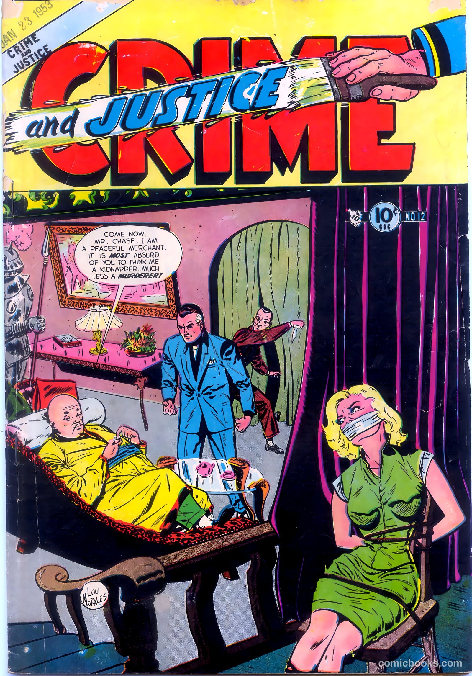 Crime and Justice #12 (1953) — page 1