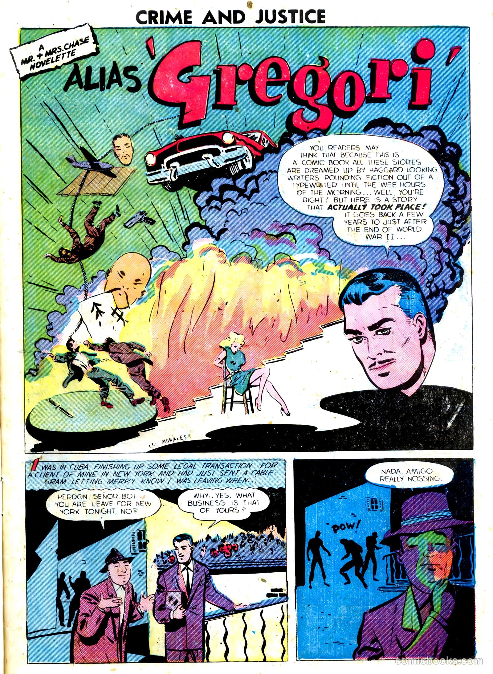 Crime and Justice #12 (1953) — page 4