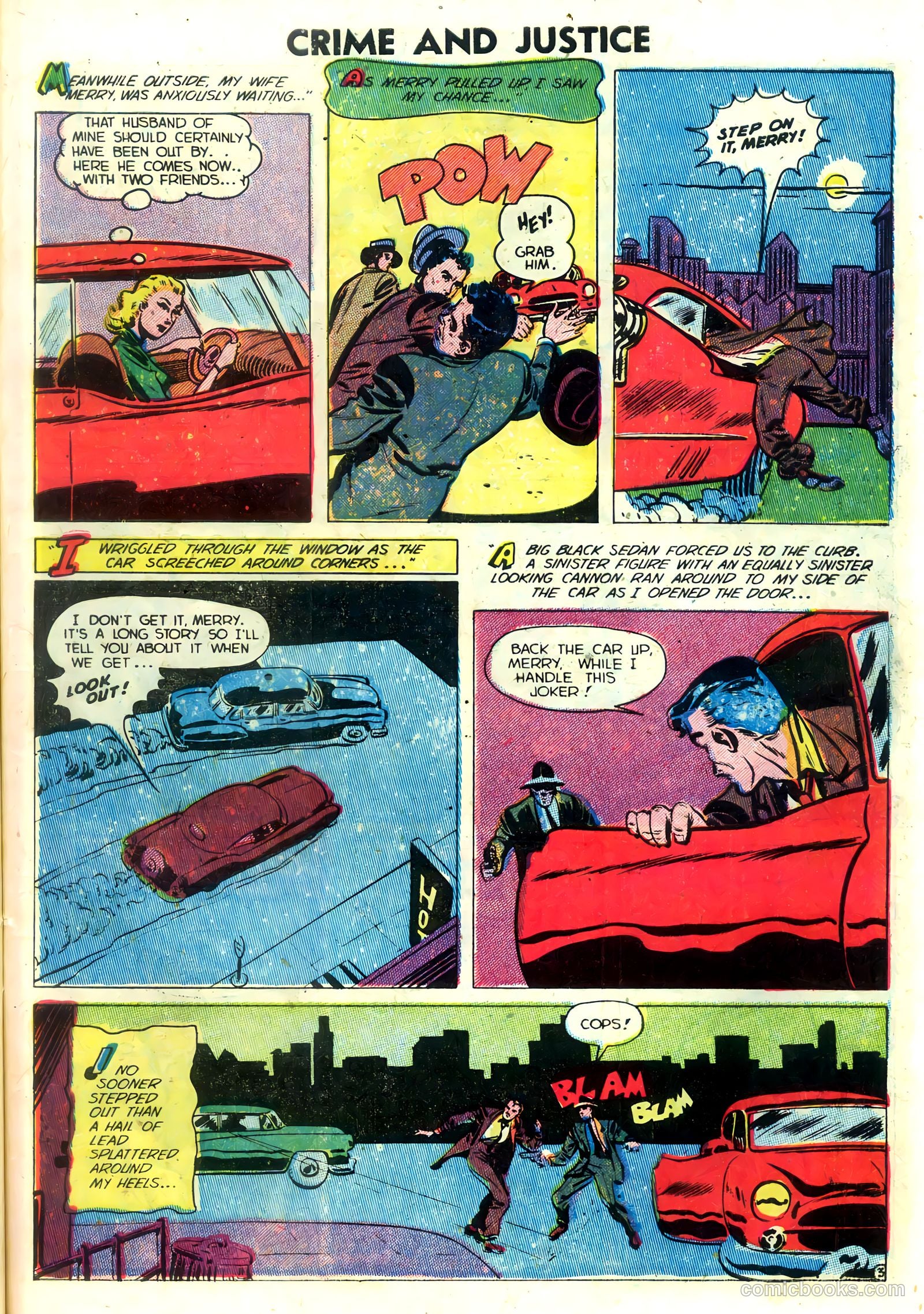 Crime and Justice #12 (1953) — page 6