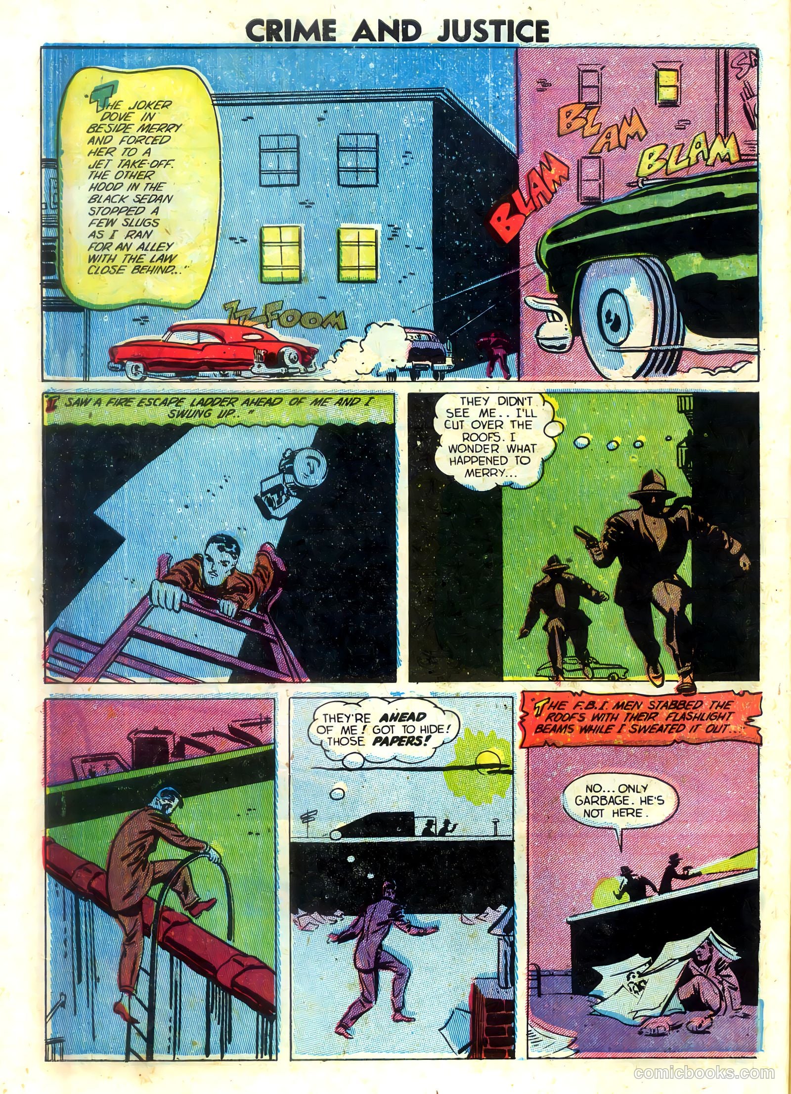 Crime and Justice #12 (1953) — page 7