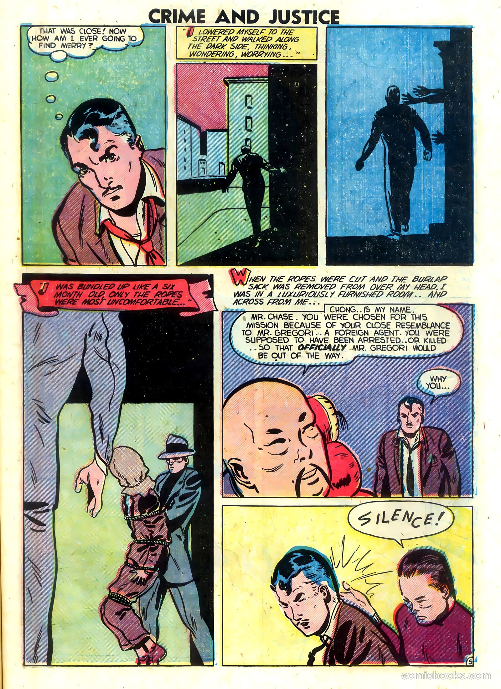 Crime and Justice #12 (1953) — page 8