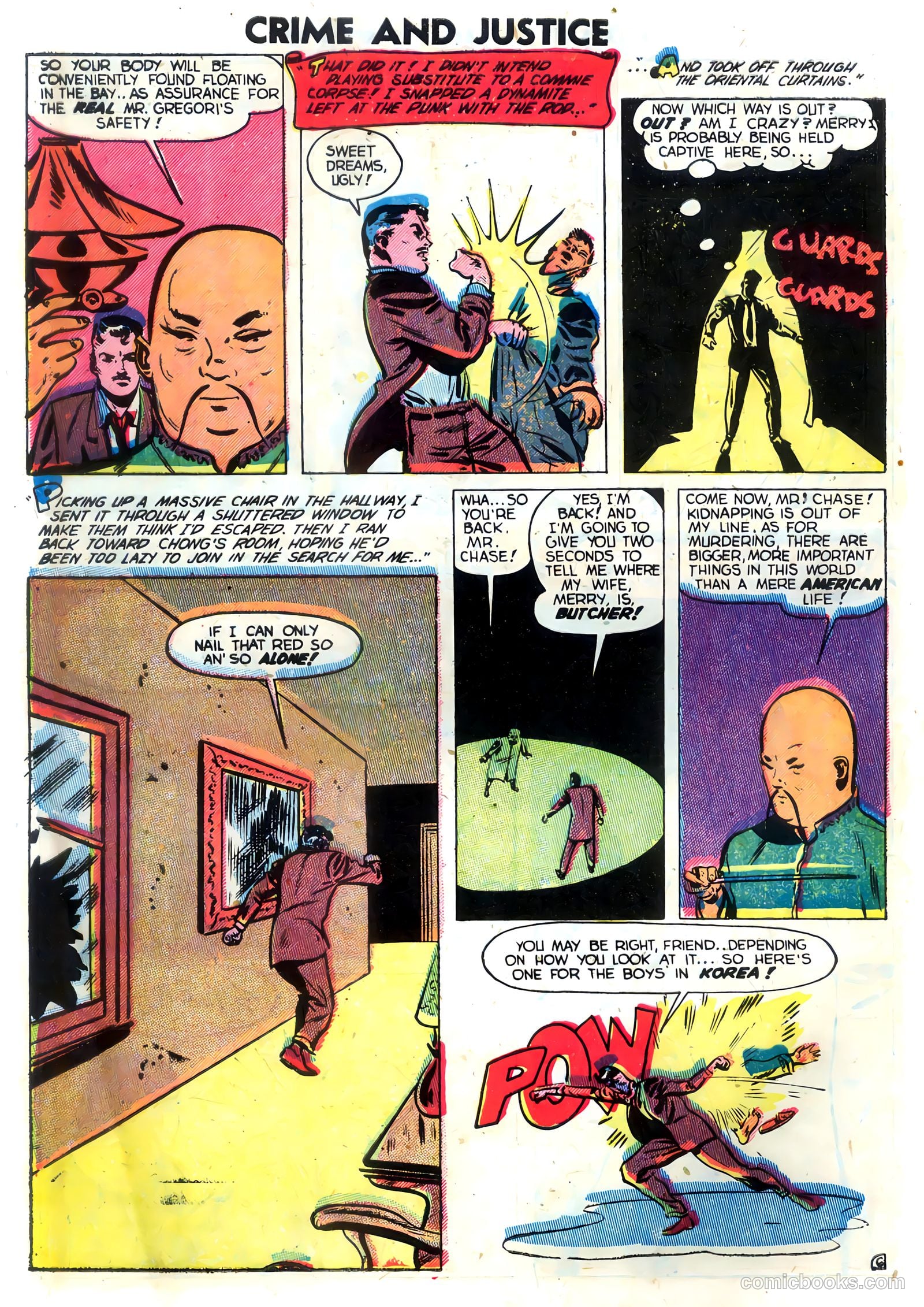 Crime and Justice #12 (1953) — page 9