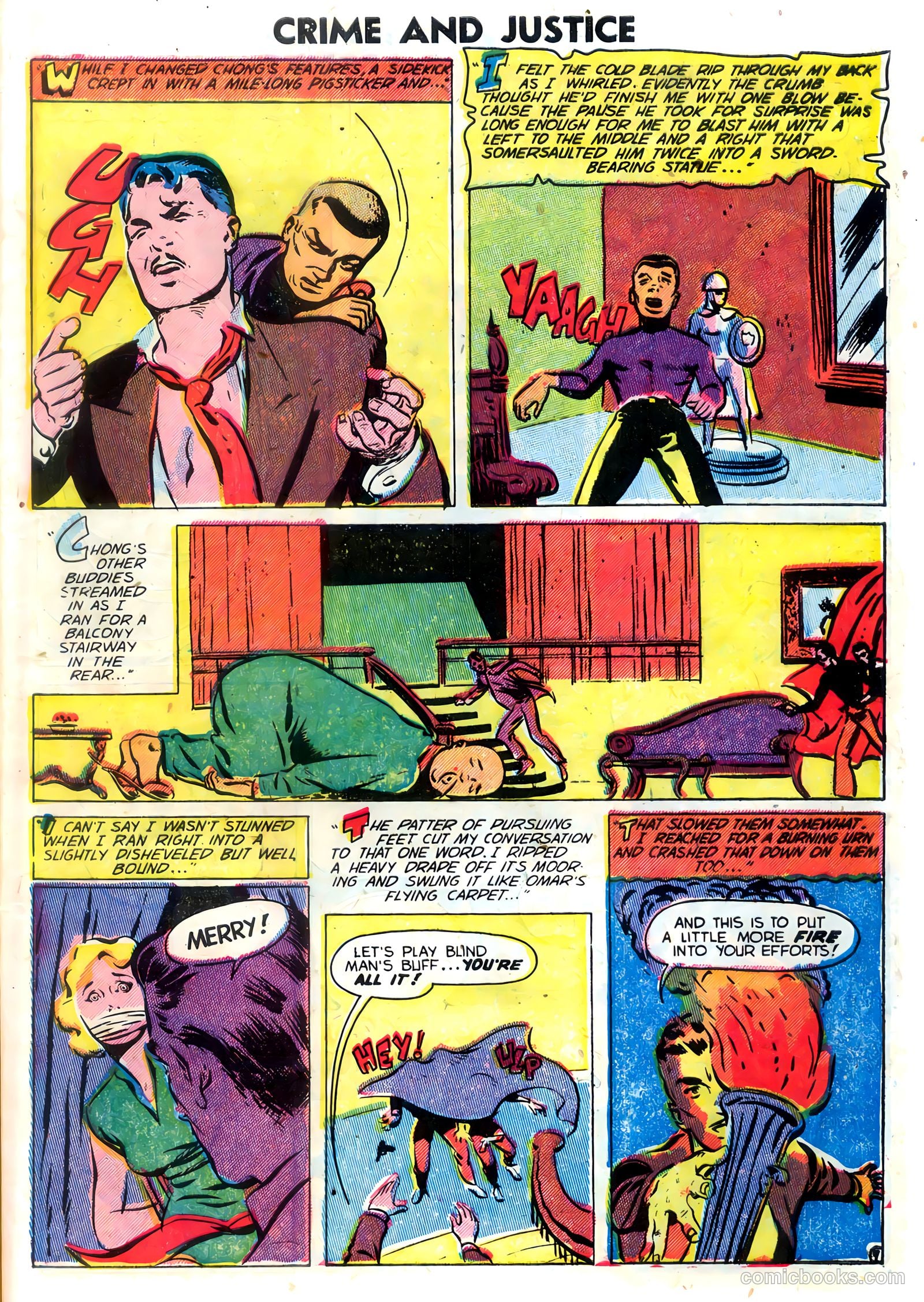 Crime and Justice #12 (1953) — page 10