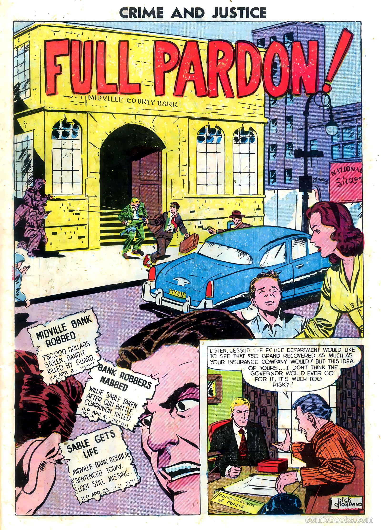 Crime and Justice #12 (1953) — page 12