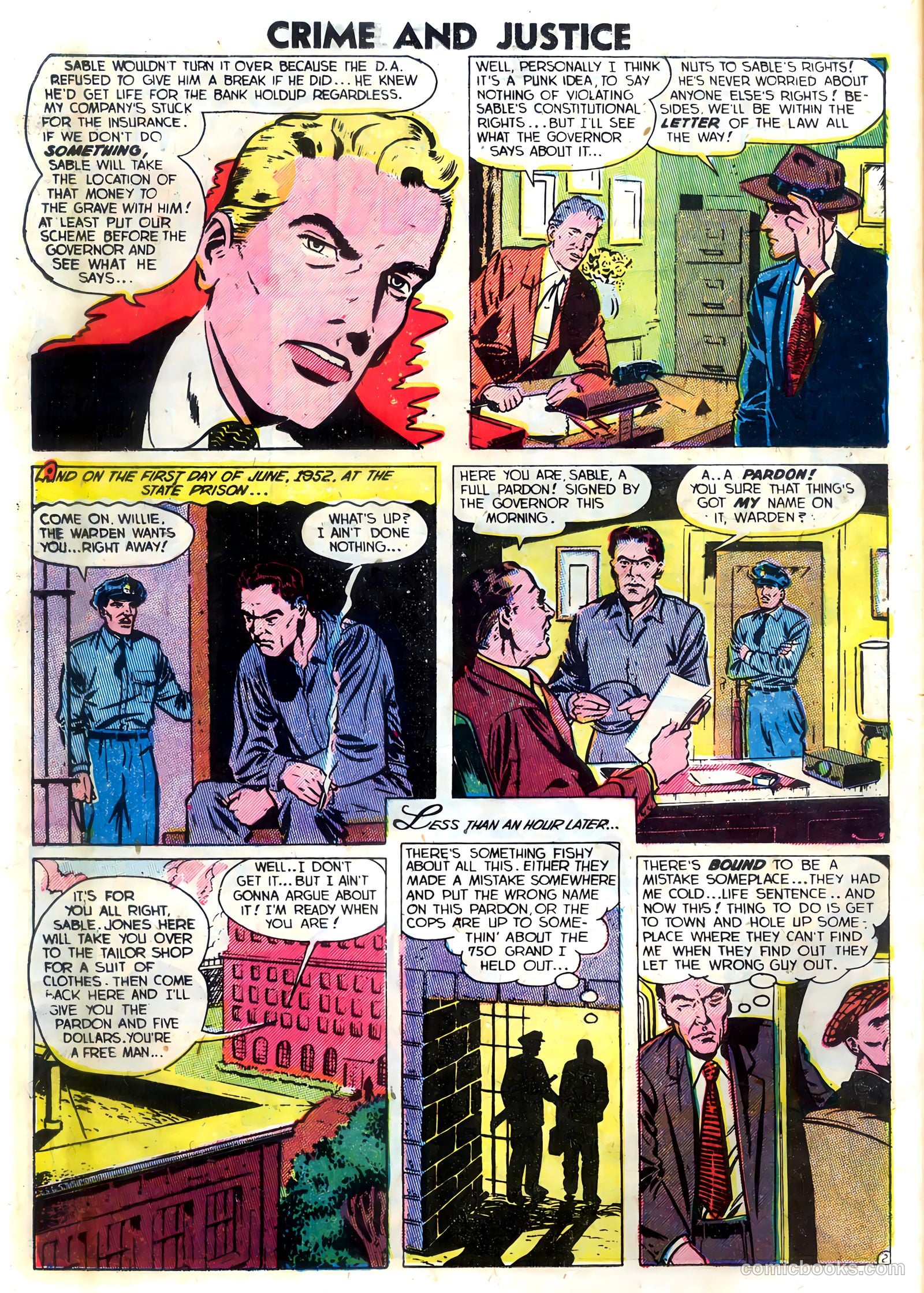 Crime and Justice #12 (1953) — page 13