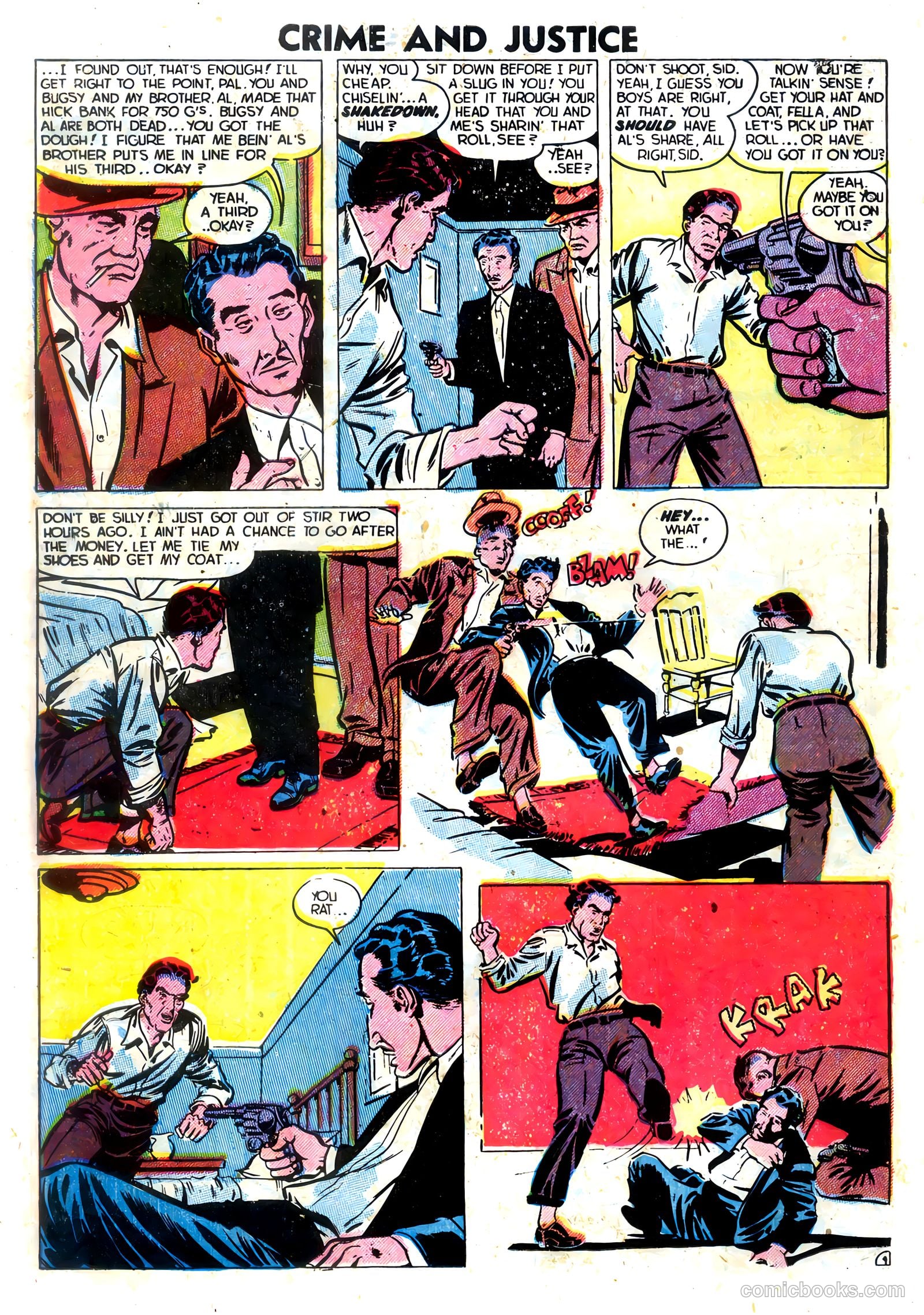 Crime and Justice #12 (1953) — page 15