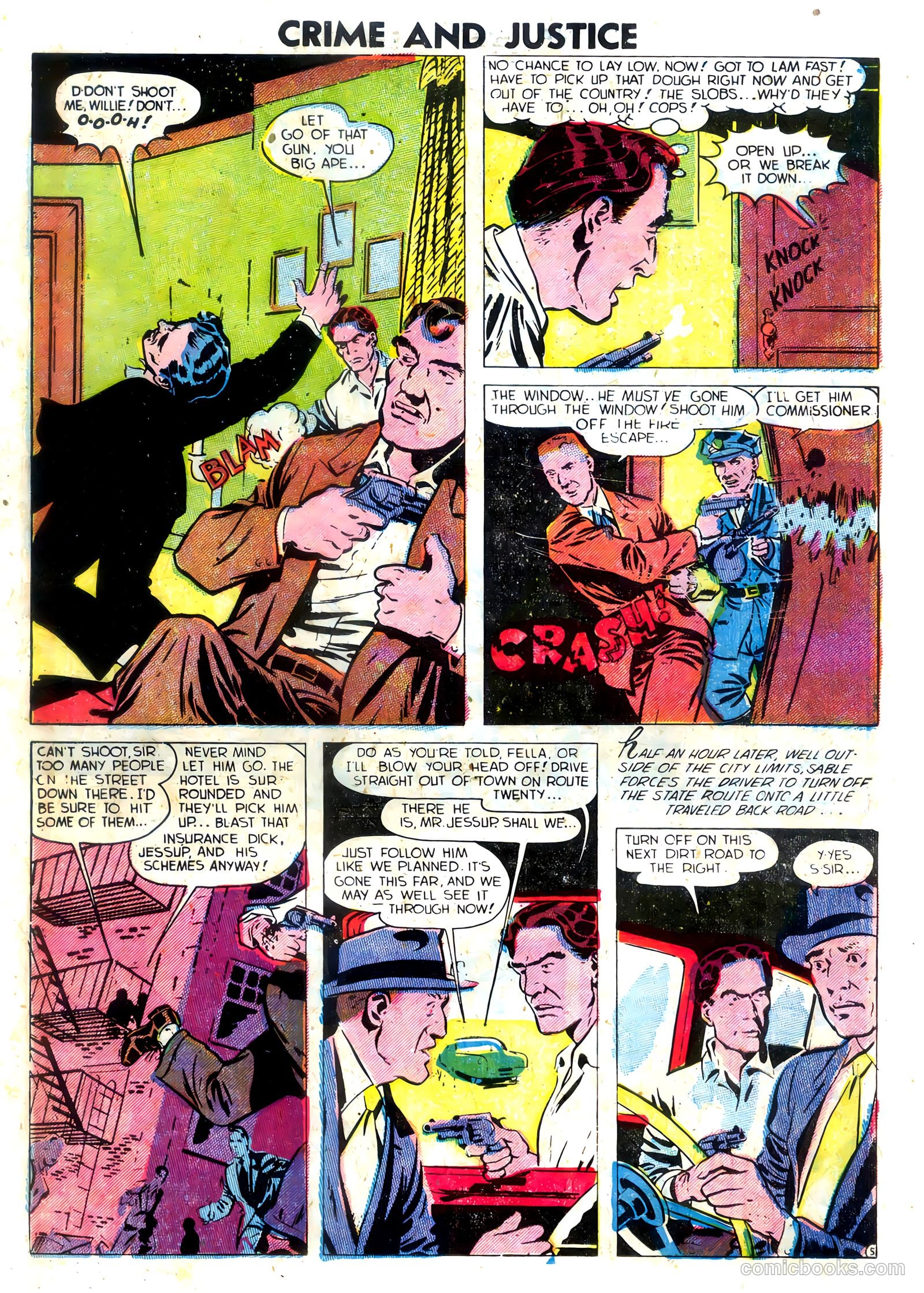 Crime and Justice #12 (1953) — page 16