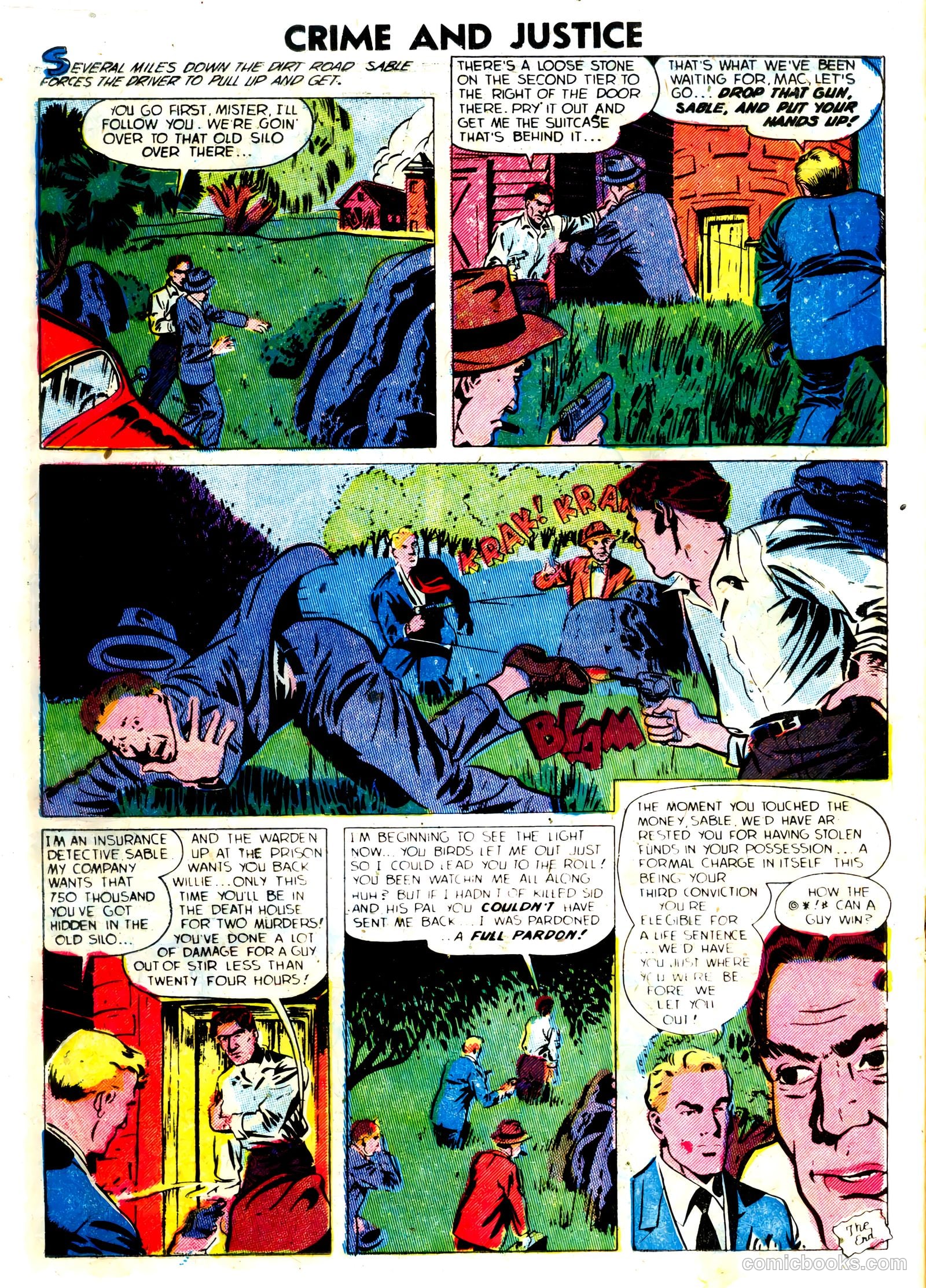 Crime and Justice #12 (1953) — page 17