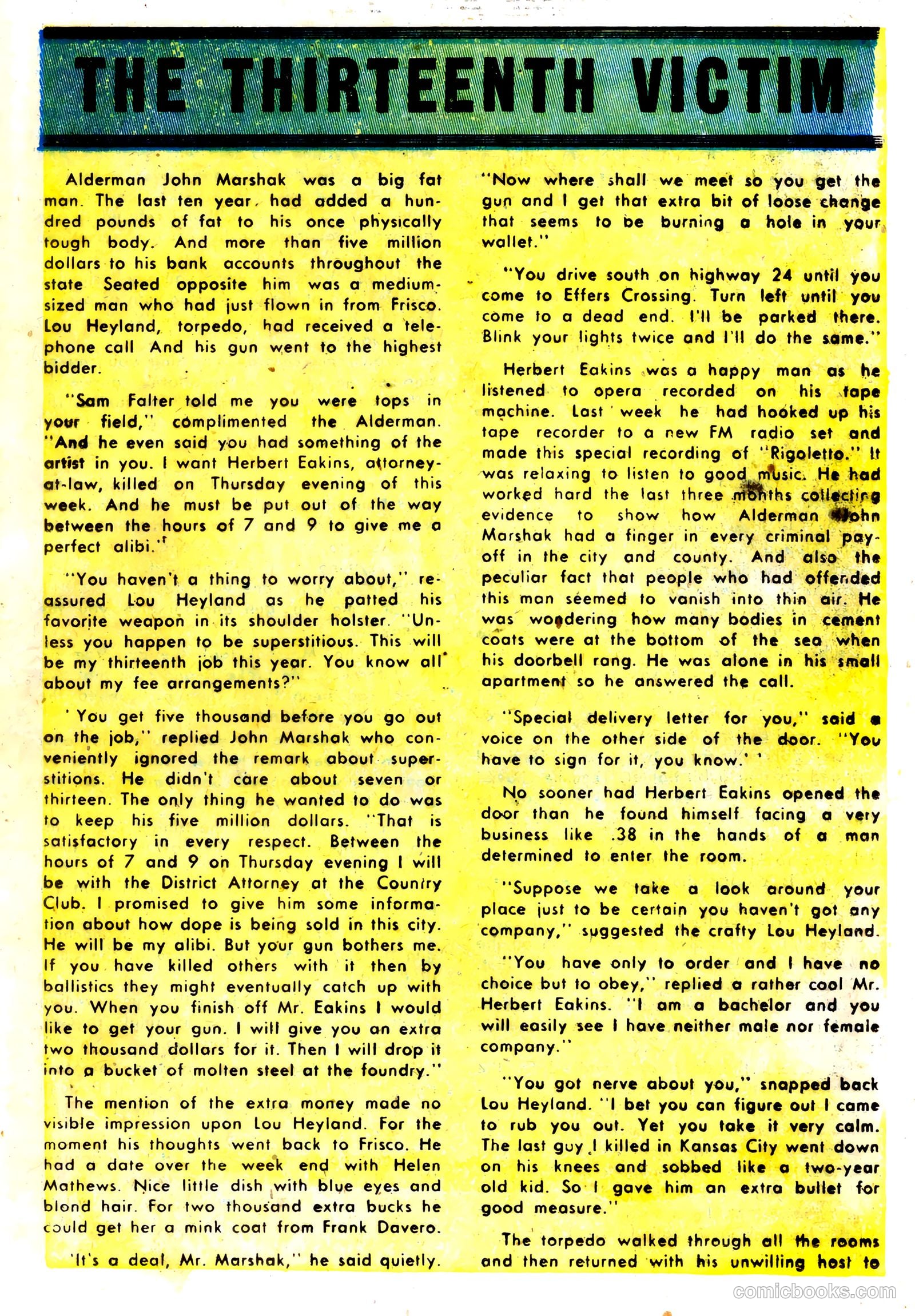 Crime and Justice #12 (1953) — page 18
