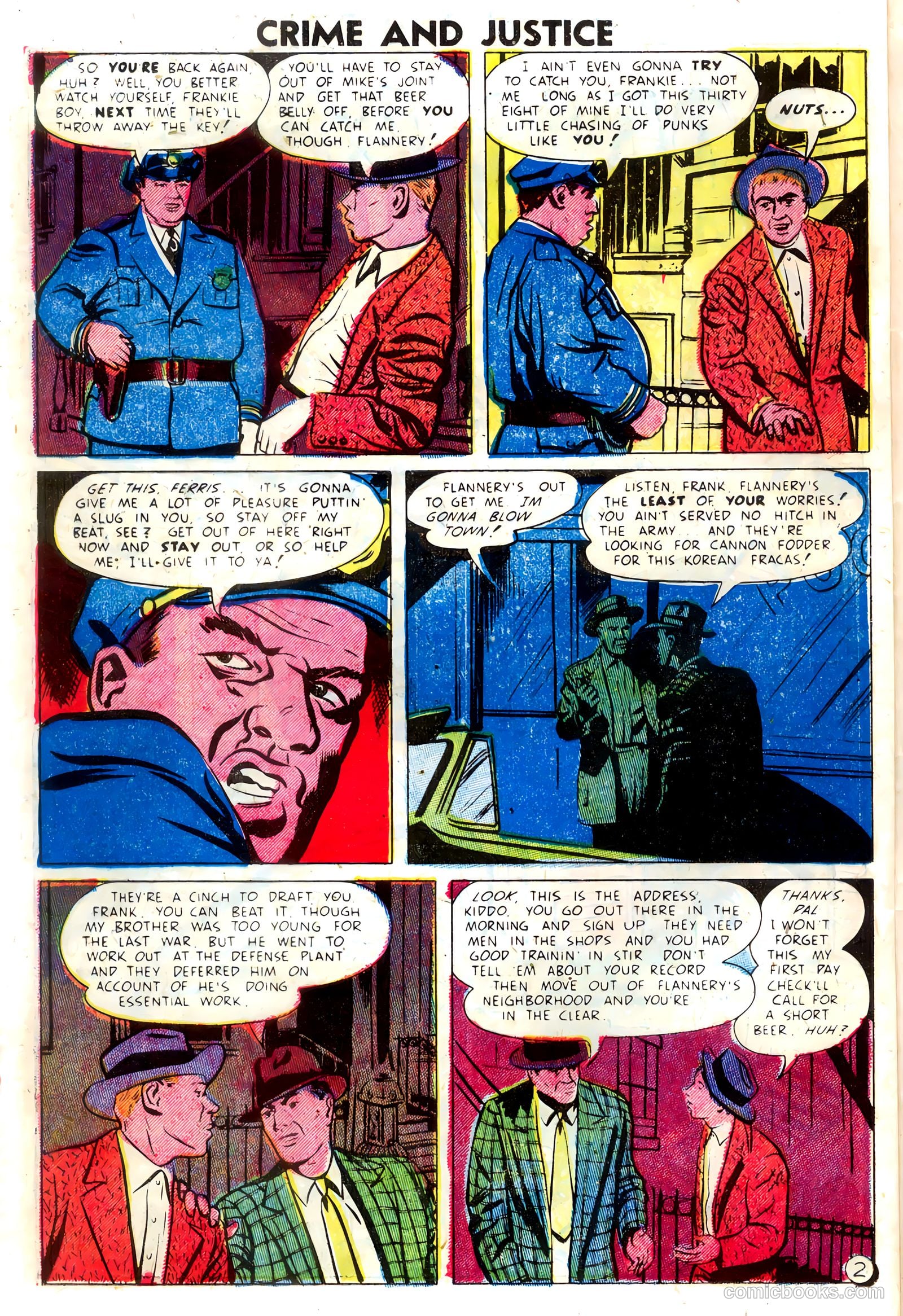 Crime and Justice #12 (1953) — page 21