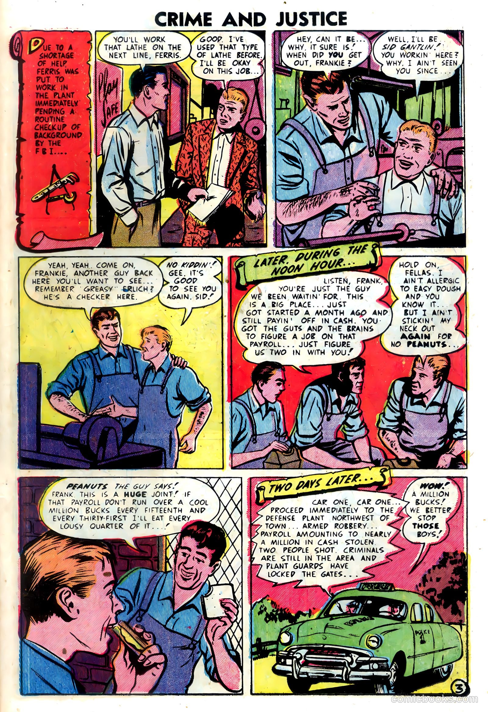 Crime and Justice #12 (1953) — page 22