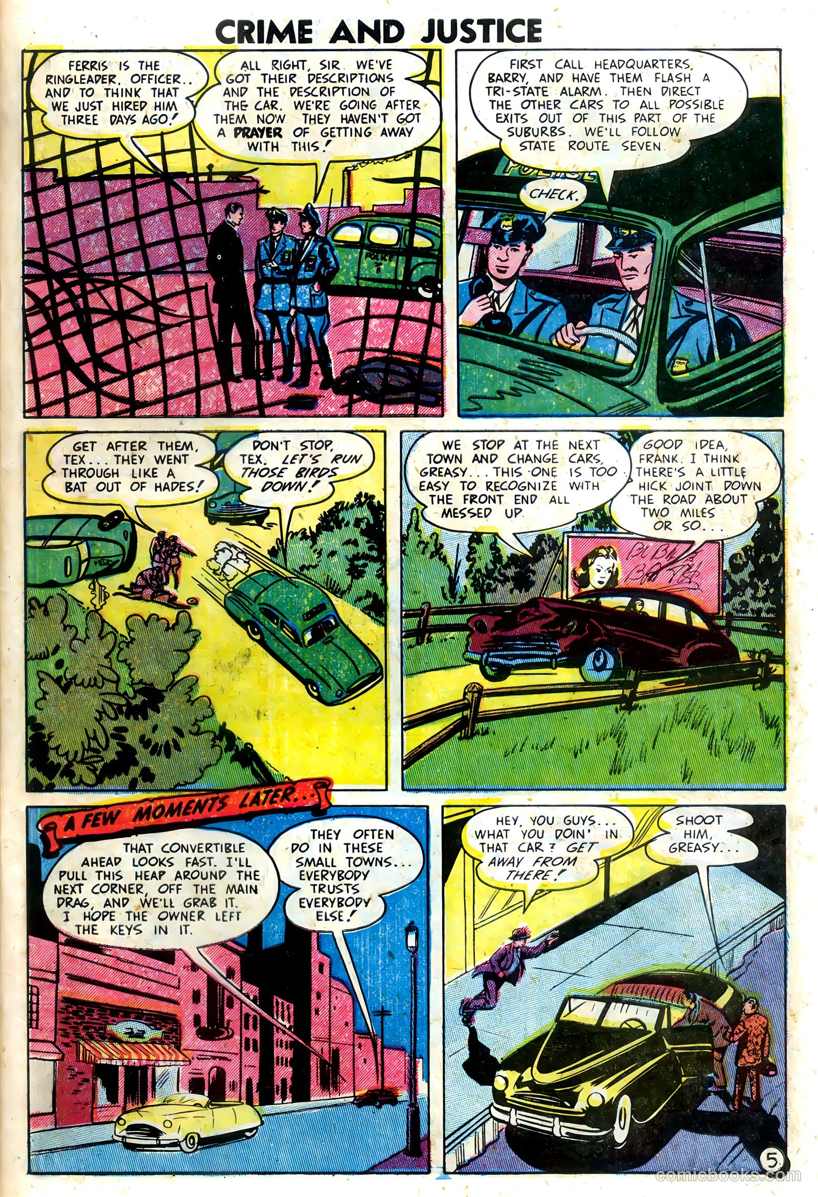 Crime and Justice #12 (1953) — page 24