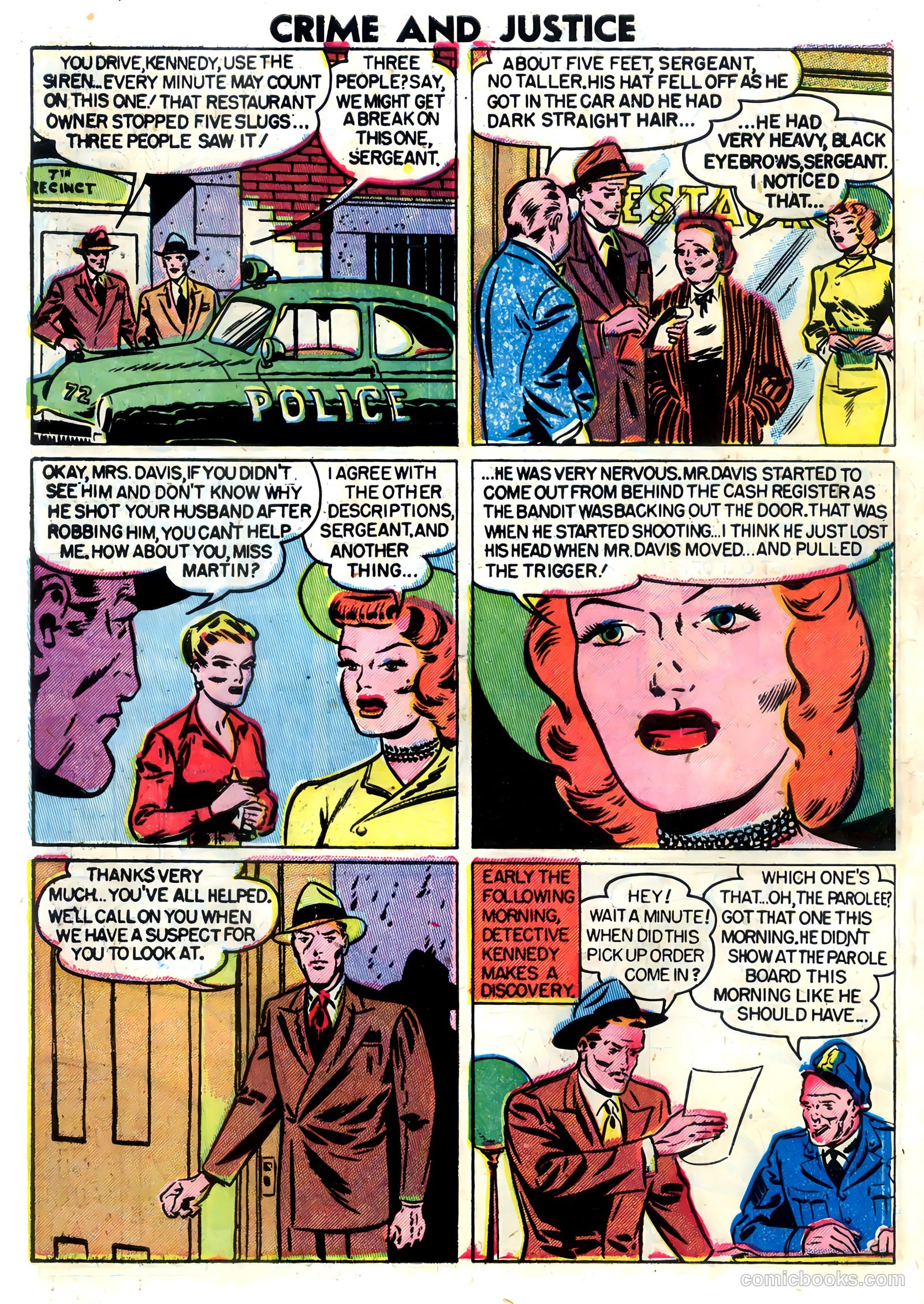Crime and Justice #12 (1953) — page 29