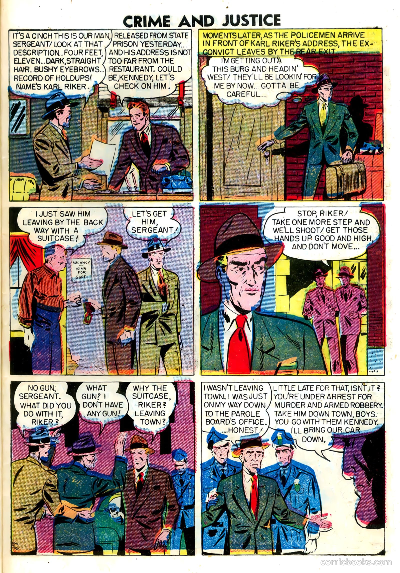 Crime and Justice #12 (1953) — page 30