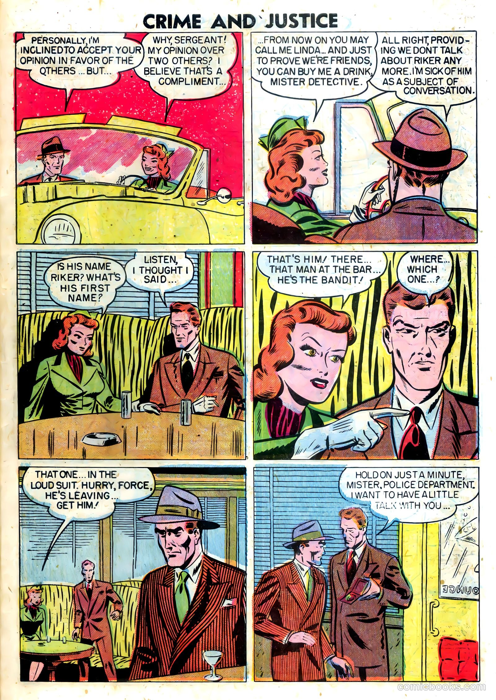 Crime and Justice #12 (1953) — page 32