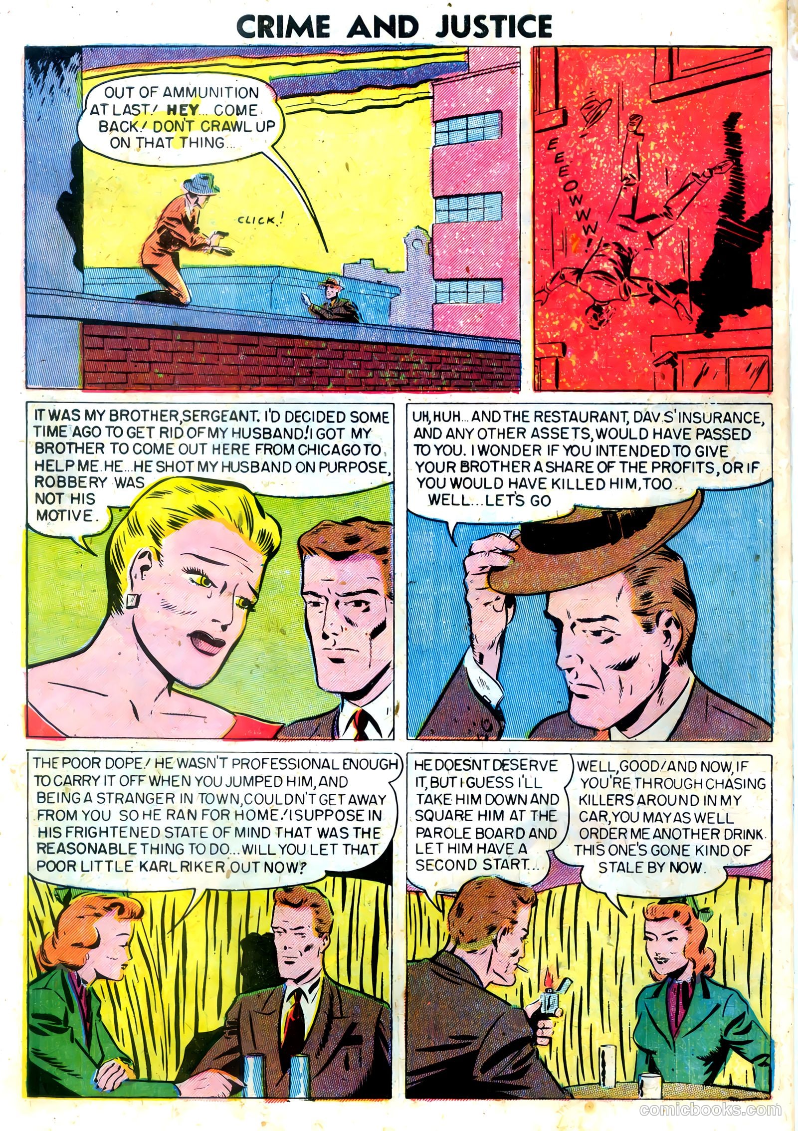 Crime and Justice #12 (1953) — page 35