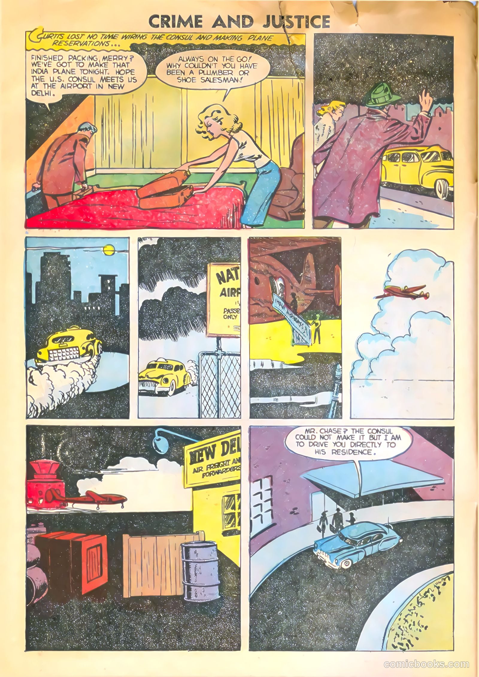 Crime and Justice #13 (1953) — page 6