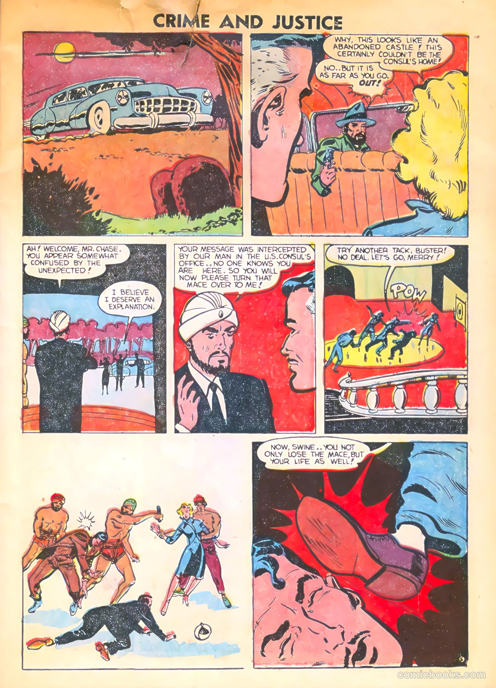 Crime and Justice #13 (1953) — page 7