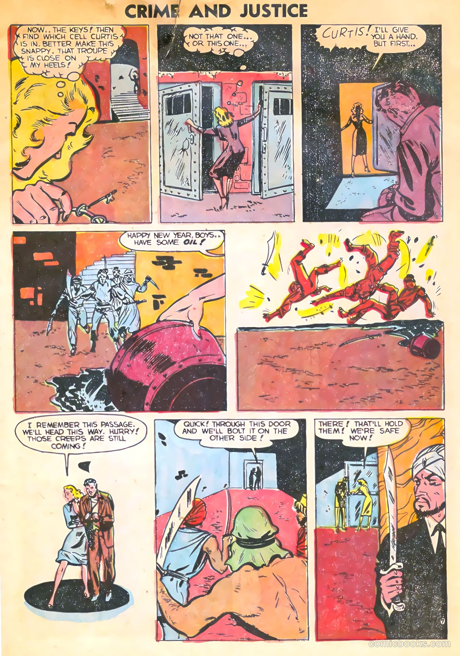 Crime and Justice #13 (1953) — page 9